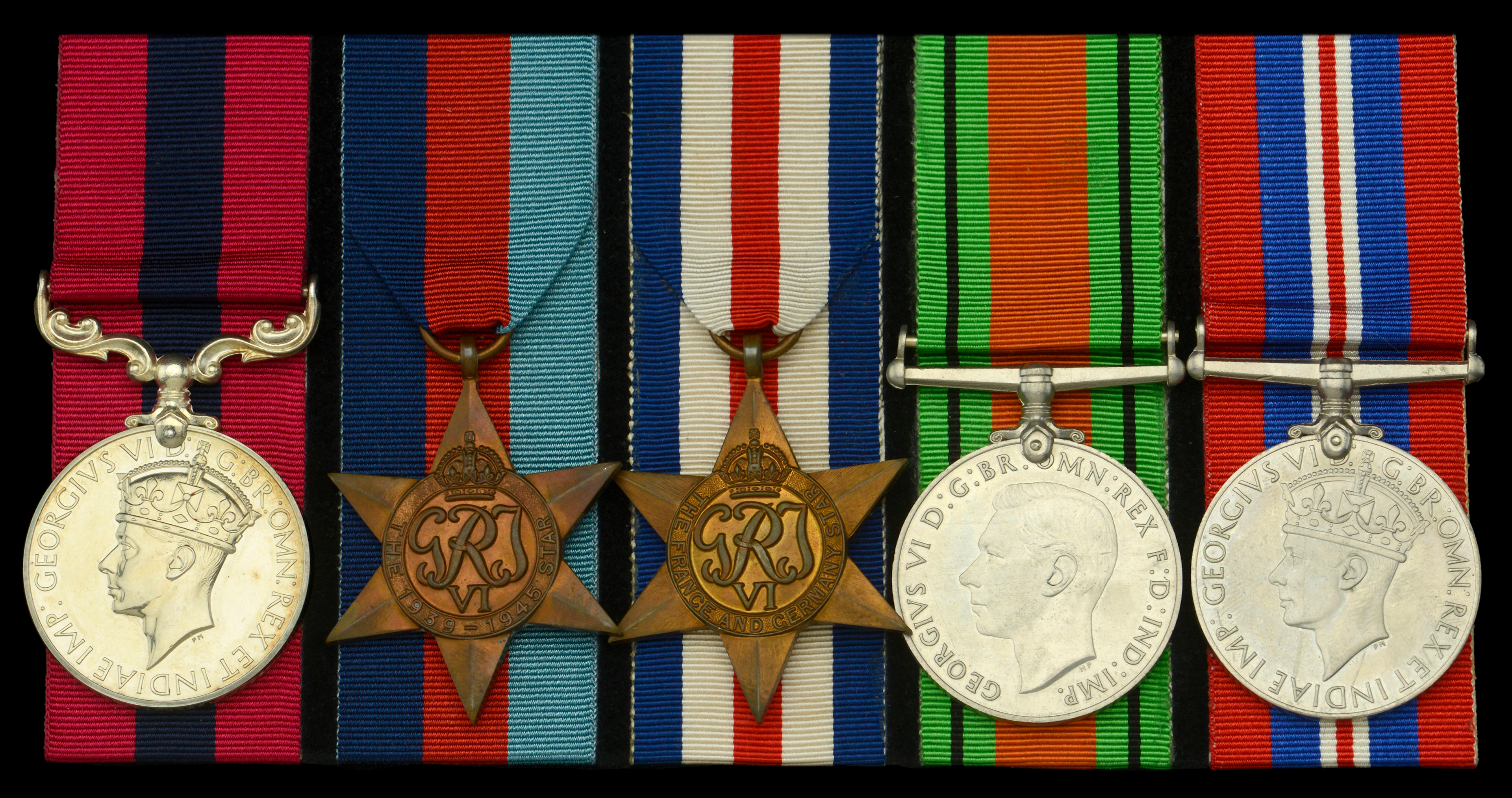 A Second War ‘Battle of Normandy’ D.C.M. group of five awarded to