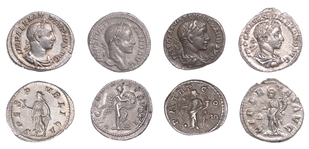 Severus Alexander (222-235), Denarii (4), 228-31, laureate head right