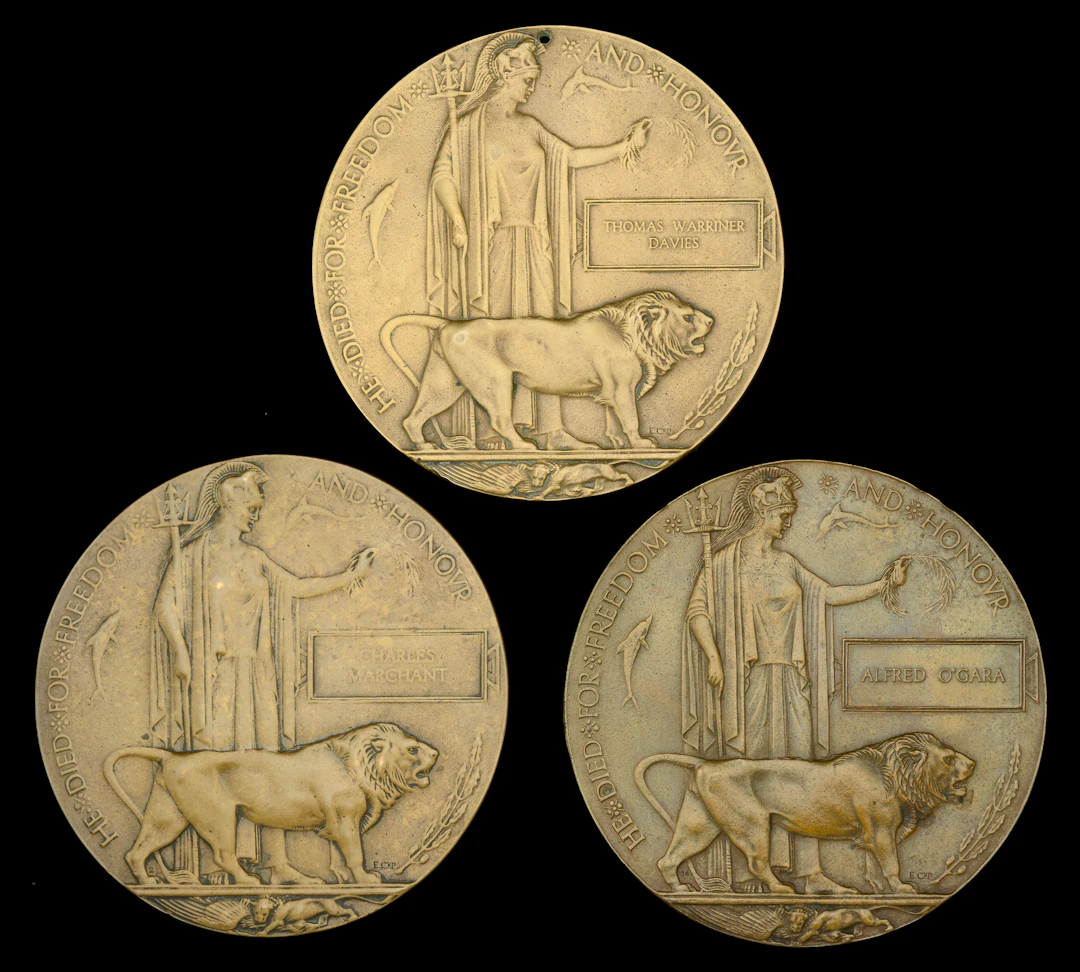 Memorial Plaque (3) (Thomas Warriner Davies; Charles Marchant; Alfred
