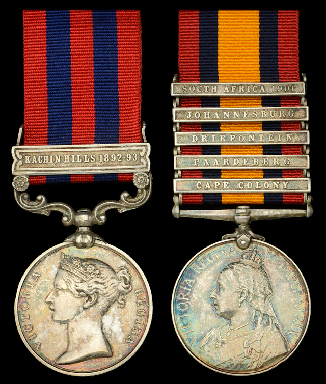 Pair: Lance-Corporal A. Rose, Duke of Cornwall’s Light Infantry India