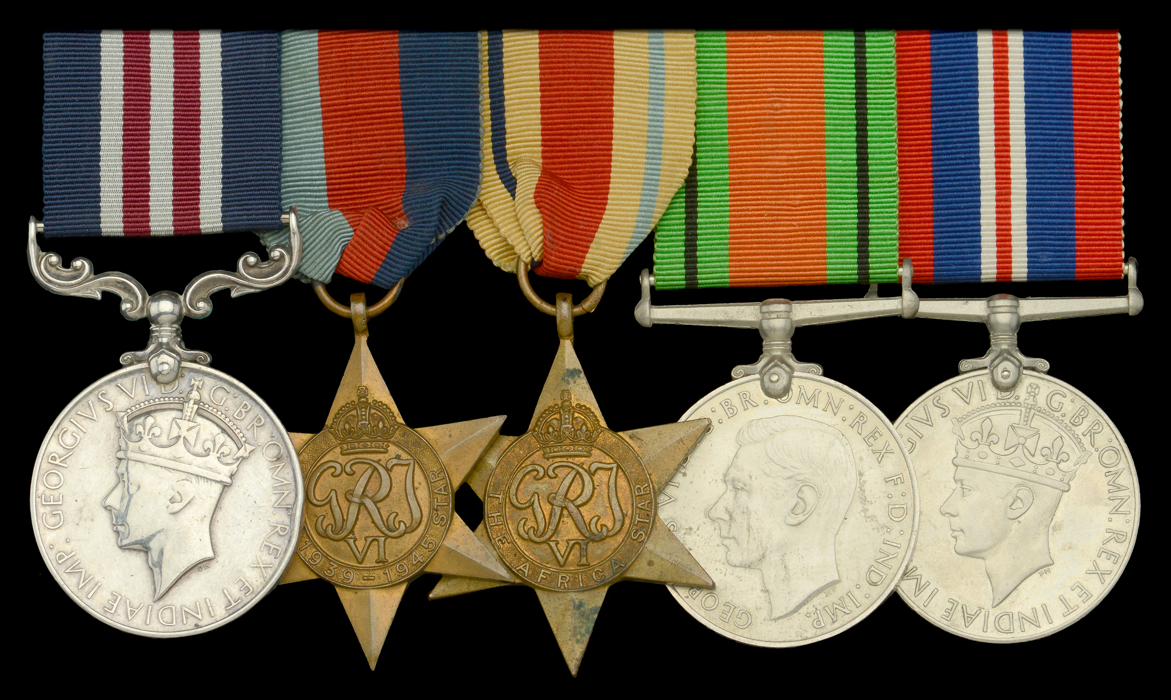 A Second War early ‘Western Desert’ M.M. group of five awarded to