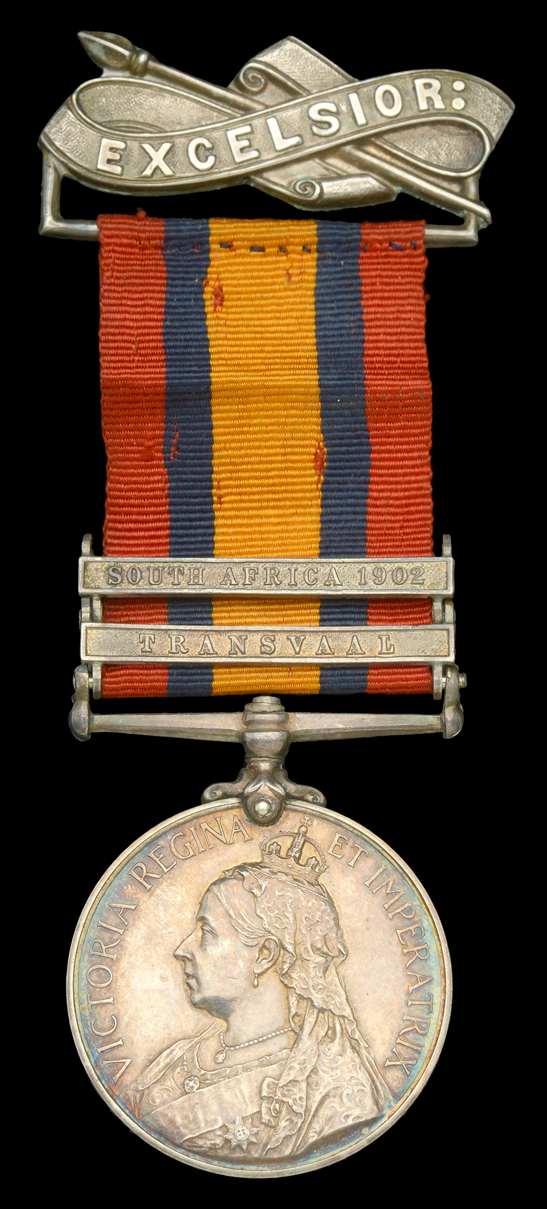 Queen’s South Africa 1899-1902, 2 clasps, Transvaal, South Africa