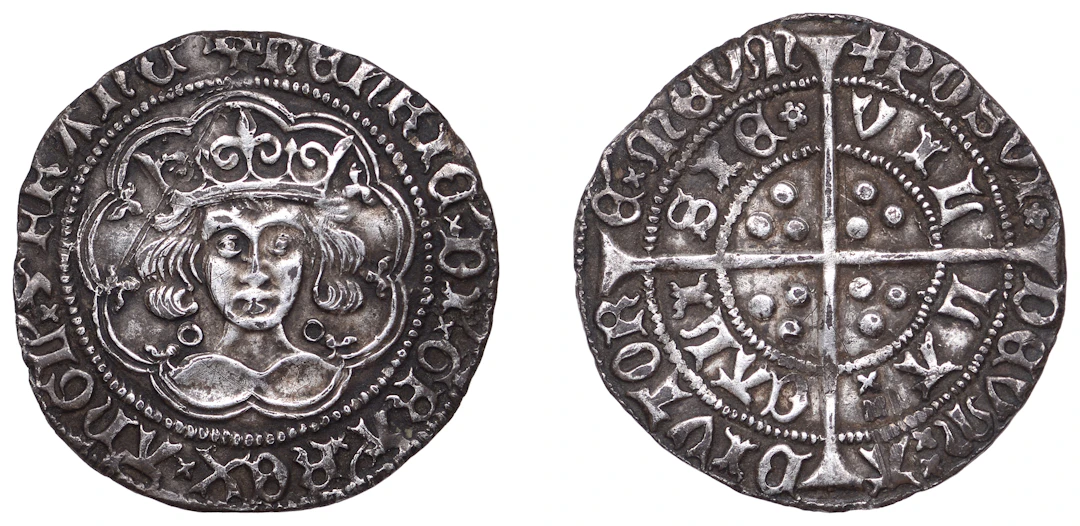 Henry VI (First reign, 1422-1461), Annulet/Rosette-Mascle mule, Groat
