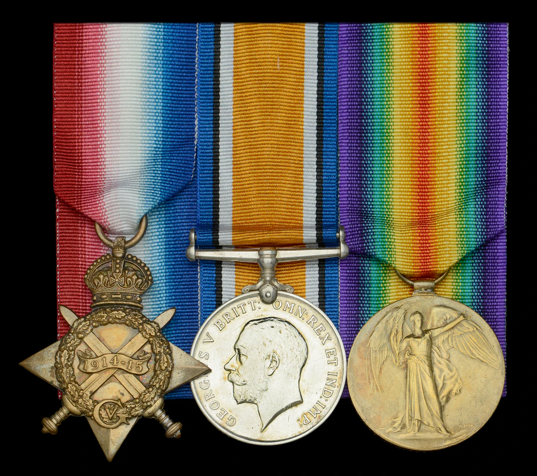 Three: Able Seaman W. C. Adams, Royal Navy, who served in H.M.S. Neptune