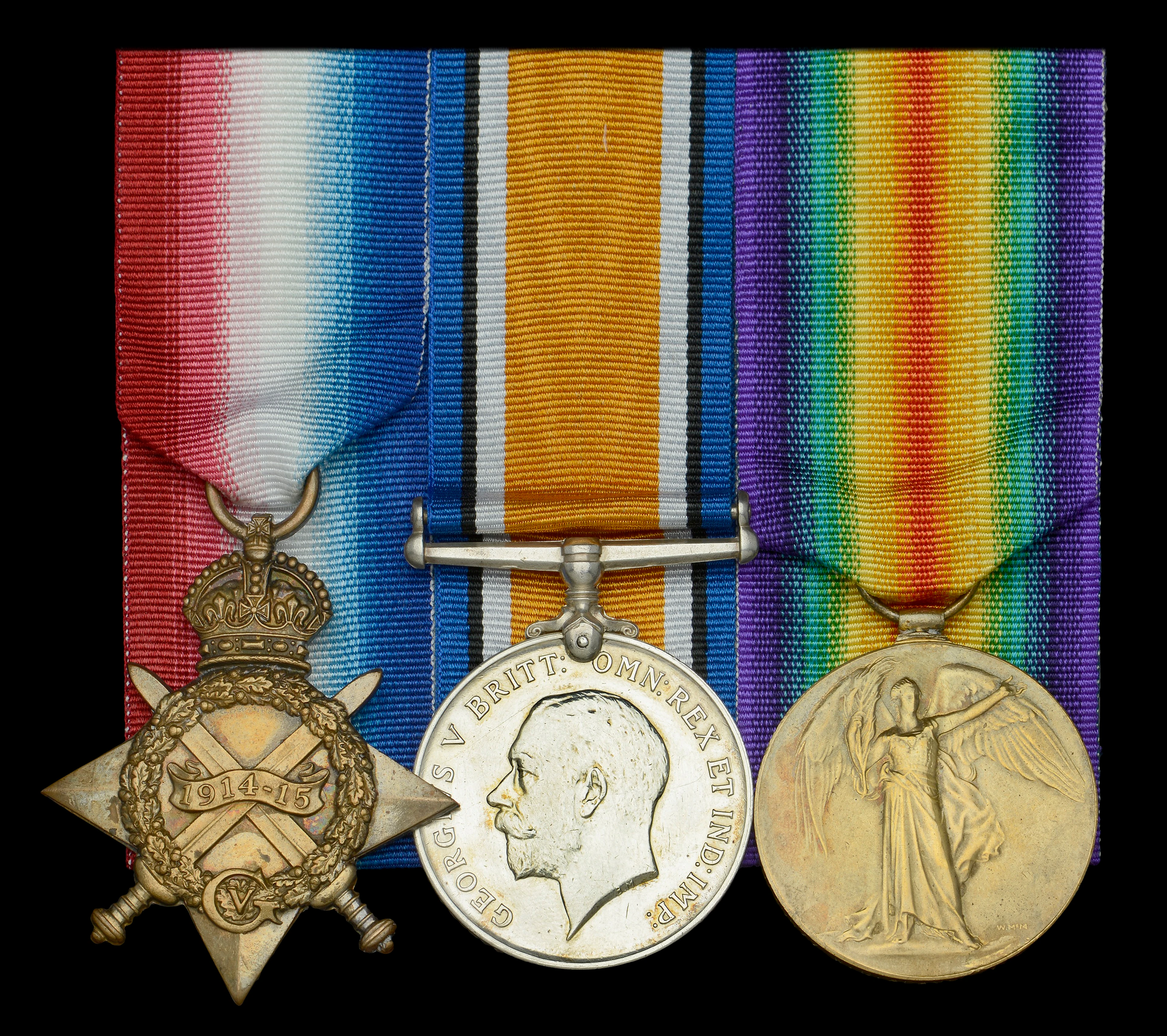 Three: Able Seaman W. C. Adams, Royal Navy, who served in H.M.S. Neptune