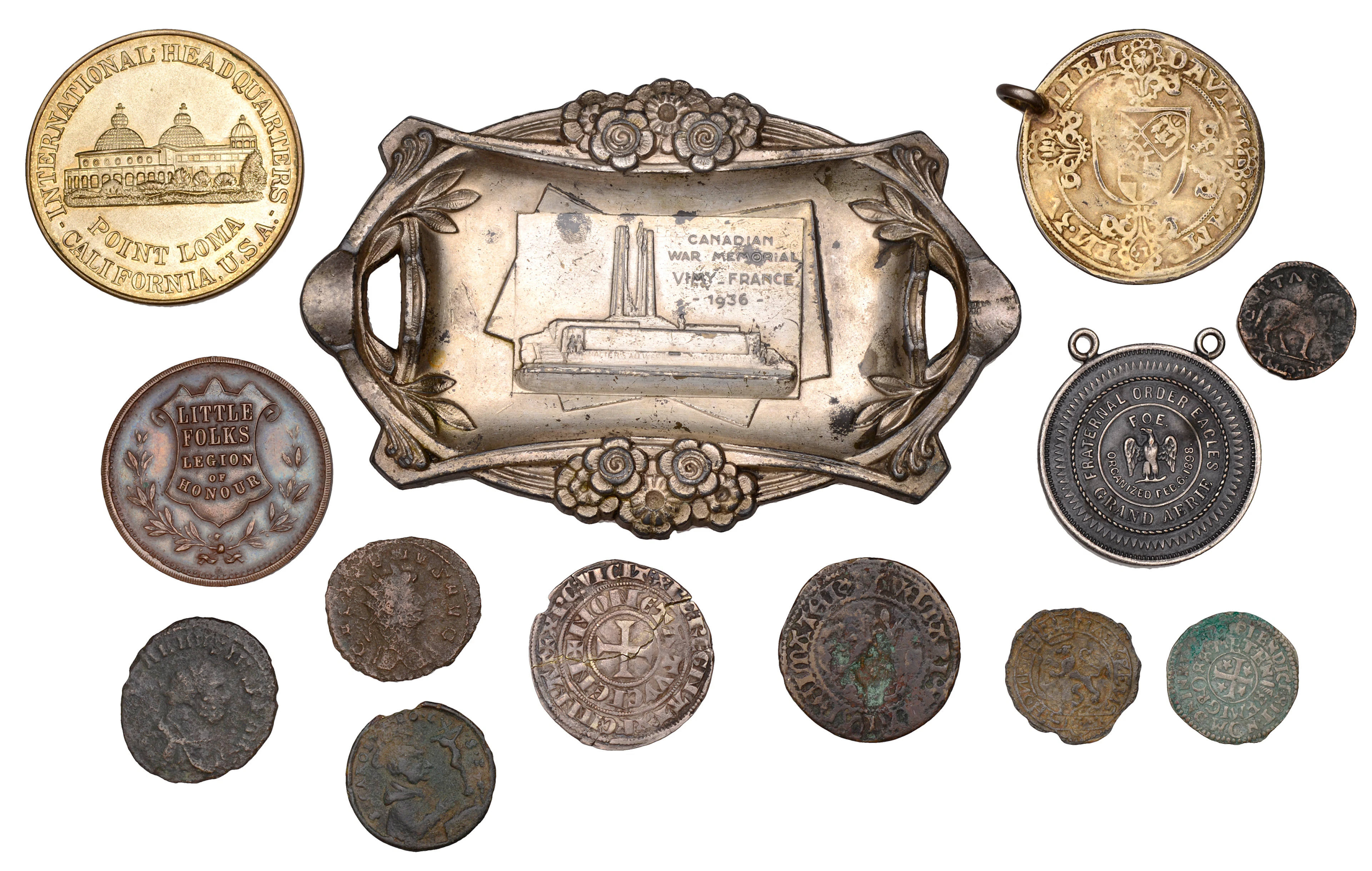 United States of America, Fraternal Order of Eagles, 1903, a silver