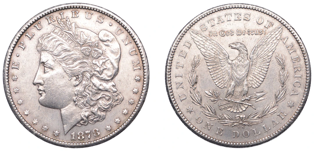 United States of America, Dollar, 1878cc, Carson City (KM 110). Extremely