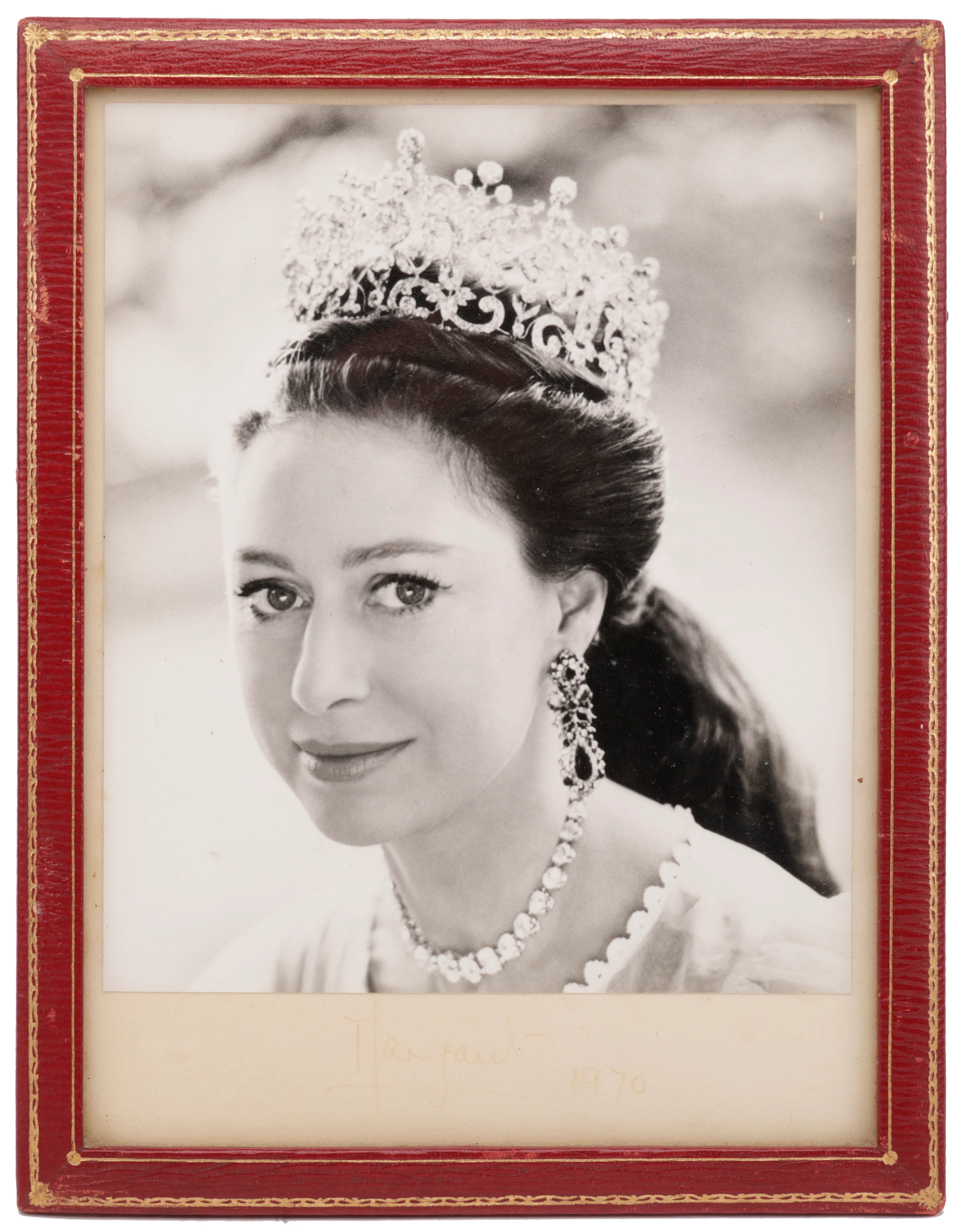 Royal Interest: A signed portrait photograph of HRH The Princess Margaret