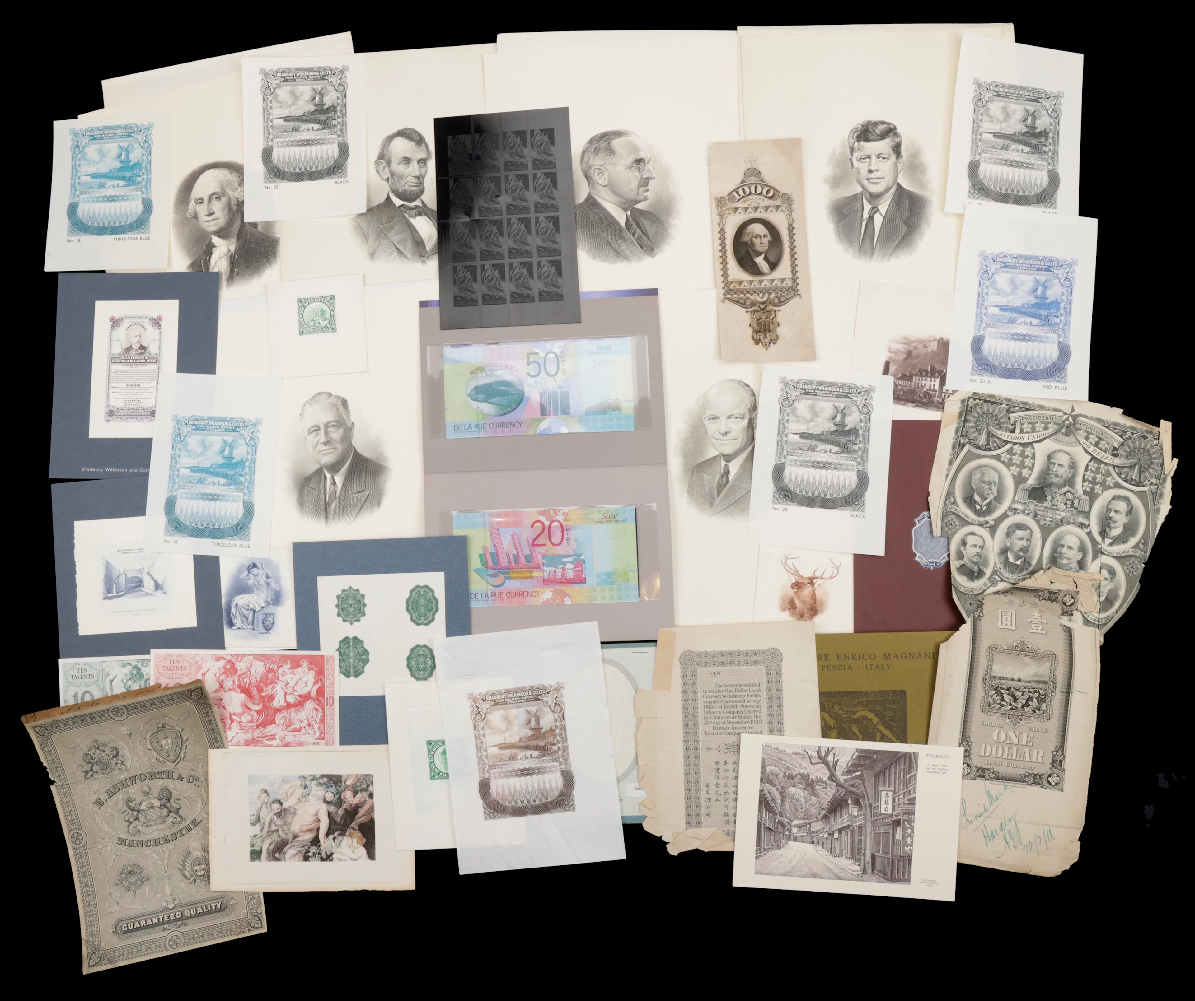 A Sizeable Group of Miscellaneous Printers’ Materials, including a