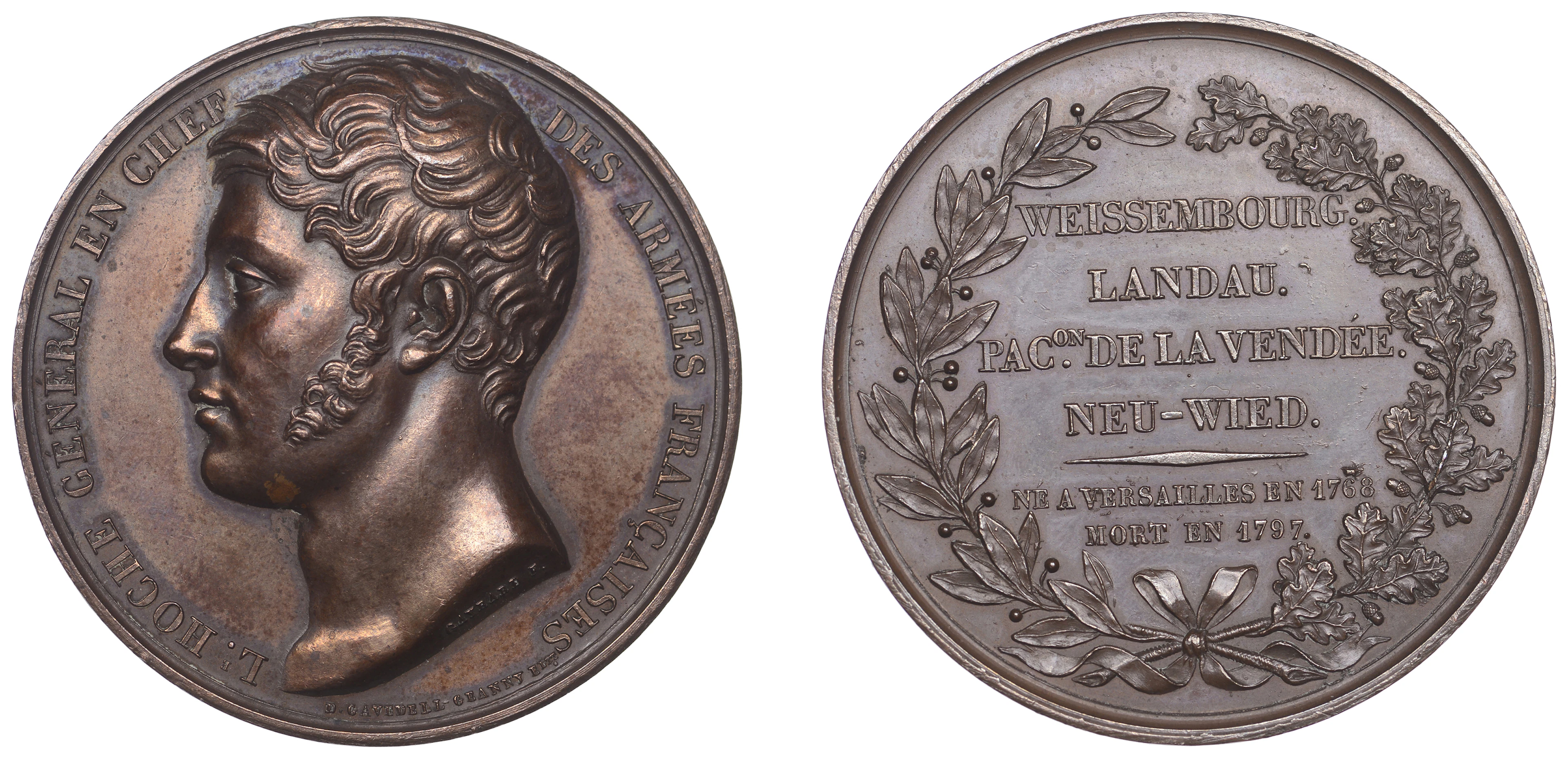 FRANCE, La mort de Lazare Hoche [The Death of Lazare Hoche], 1797