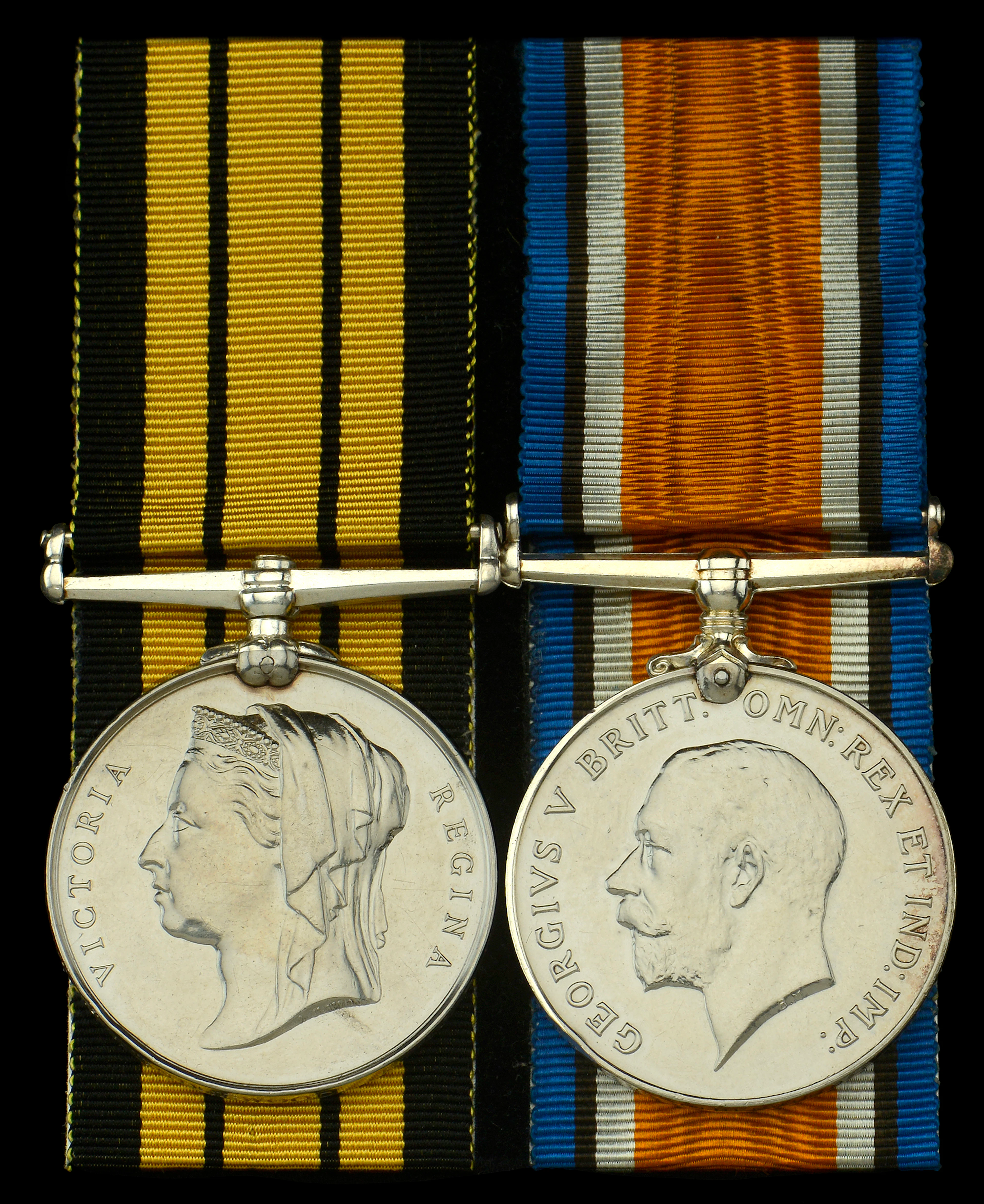 Pair: Captain P. C. Underwood, Royal Navy, who served during the Great