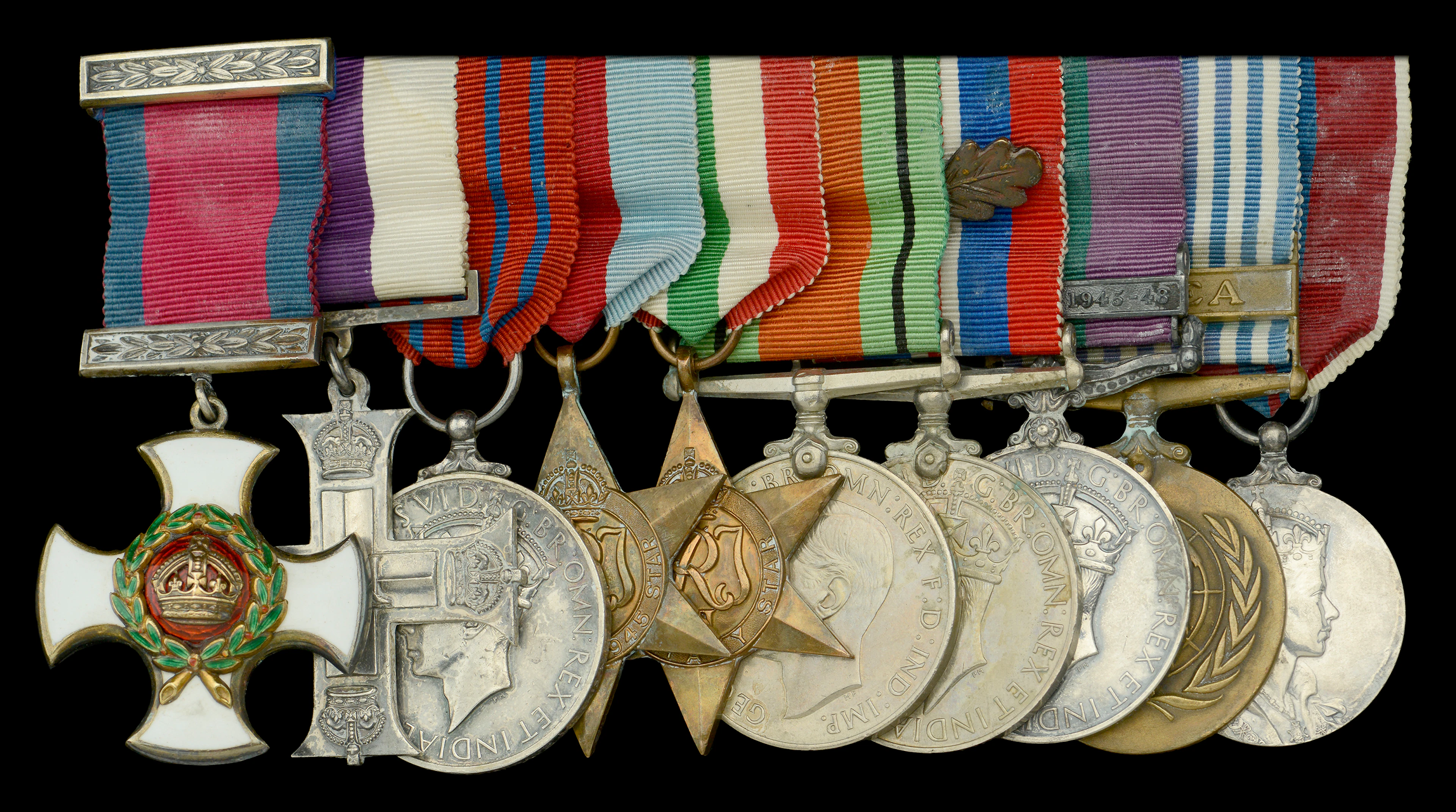 The unique Second War ‘Italy operations’ D.S.O., 1940 ‘British Expeditionary