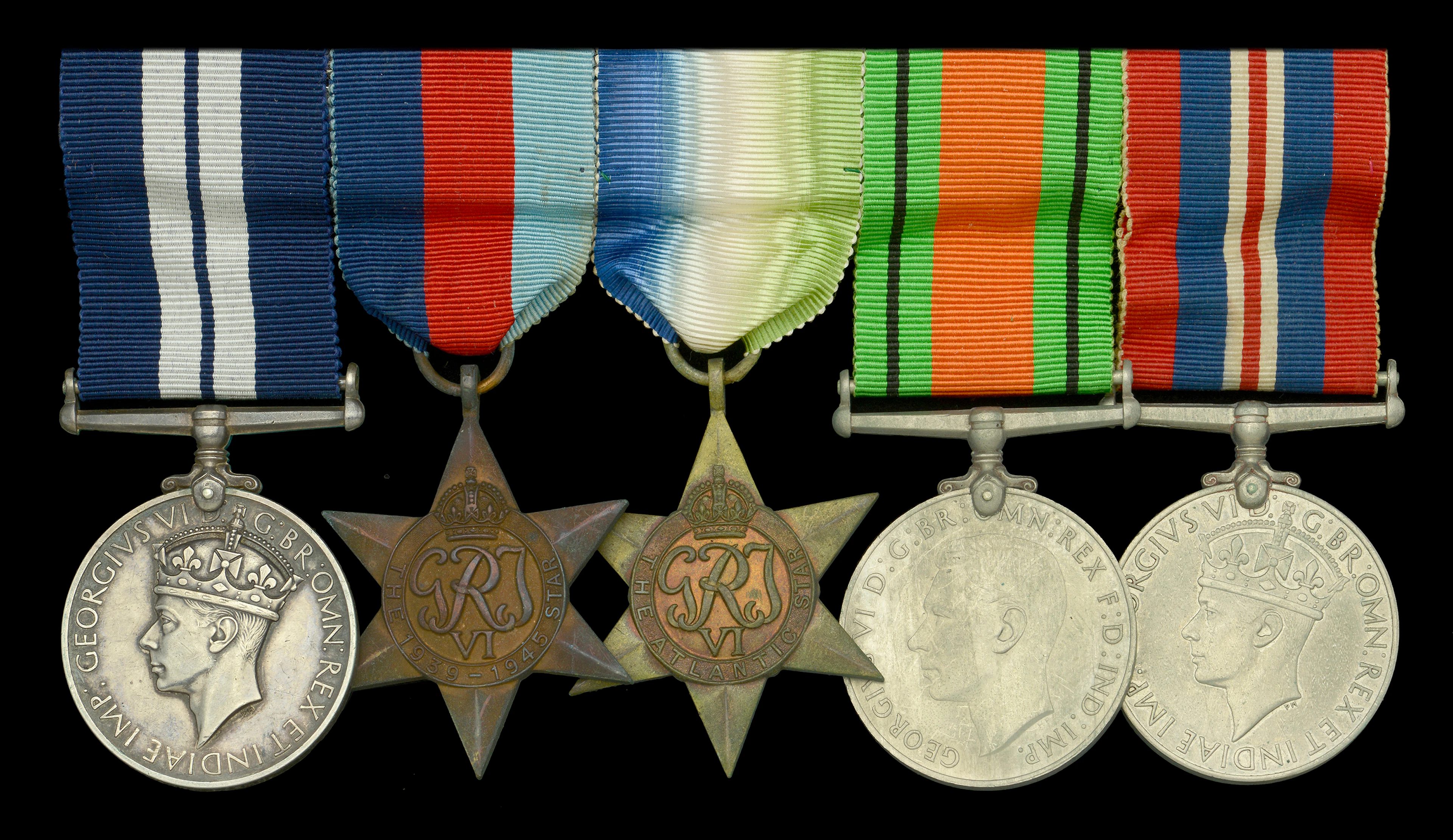 An exceptional Second War clandestine operations D.S.M. group of five