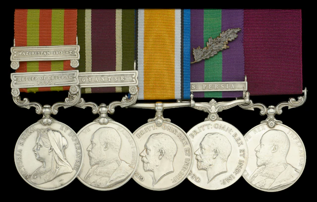 Five: Major G. W. Gilbertson, Supply and Transport Corps, late 3rd