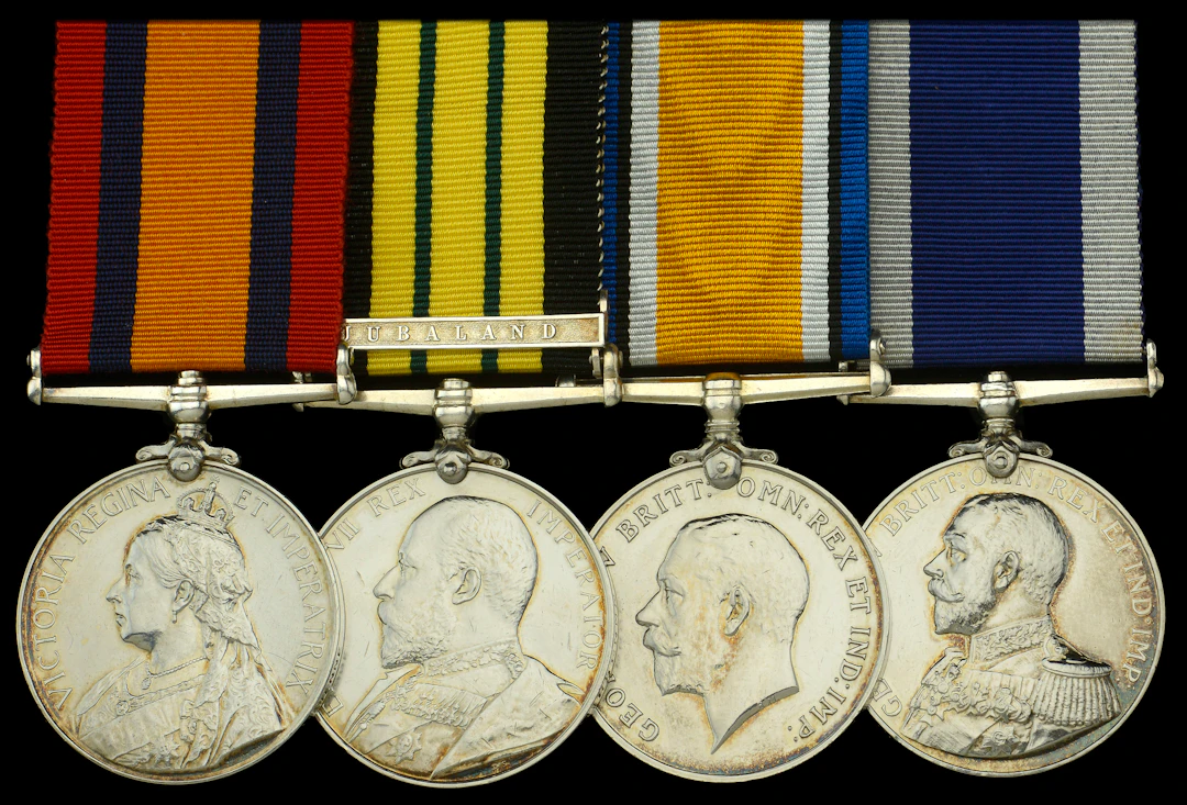 Four: Officer’s Cook C. Nott, Royal Navy Queen’s South Africa 1899-1902