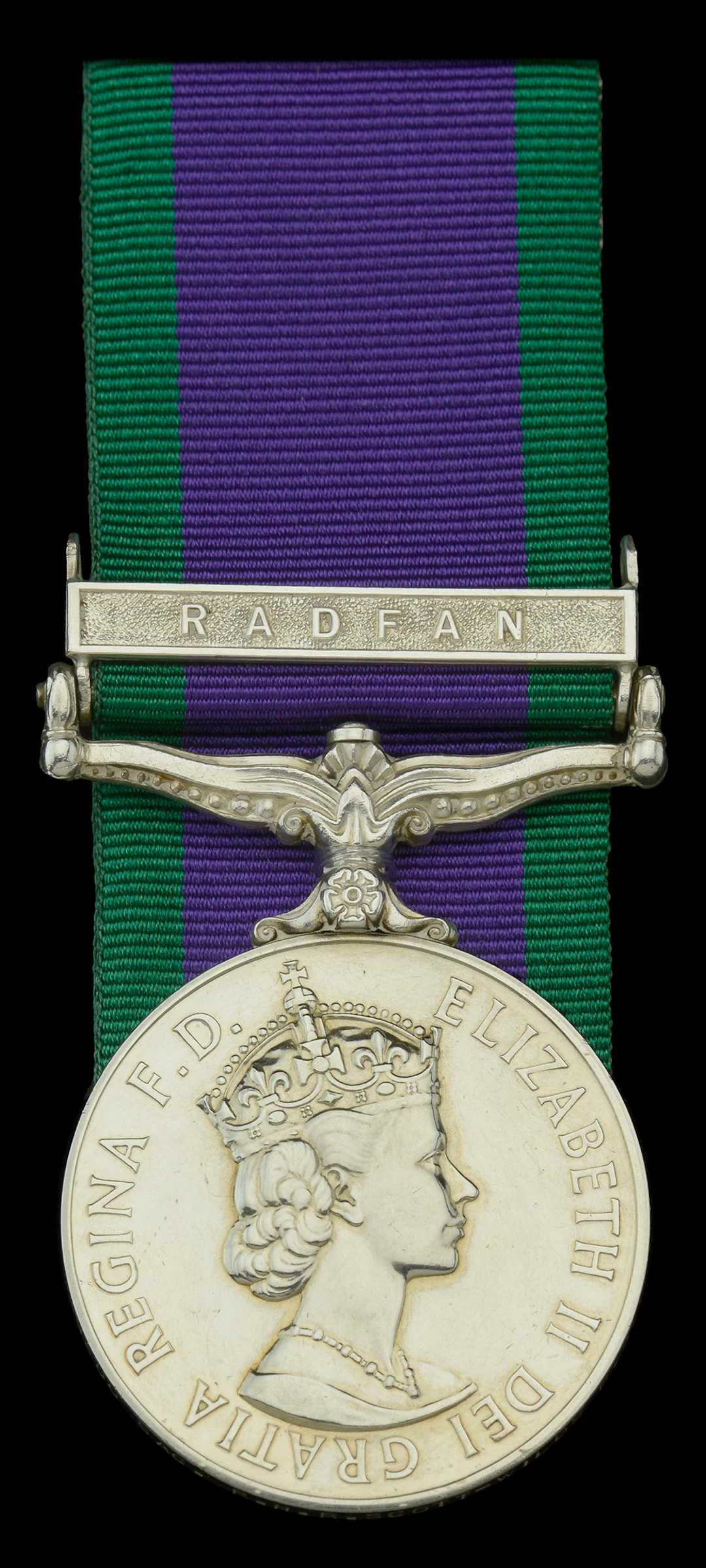 General Service 1962-2007, 1 clasp, Radfan (4264600 SAC. R. H. R.