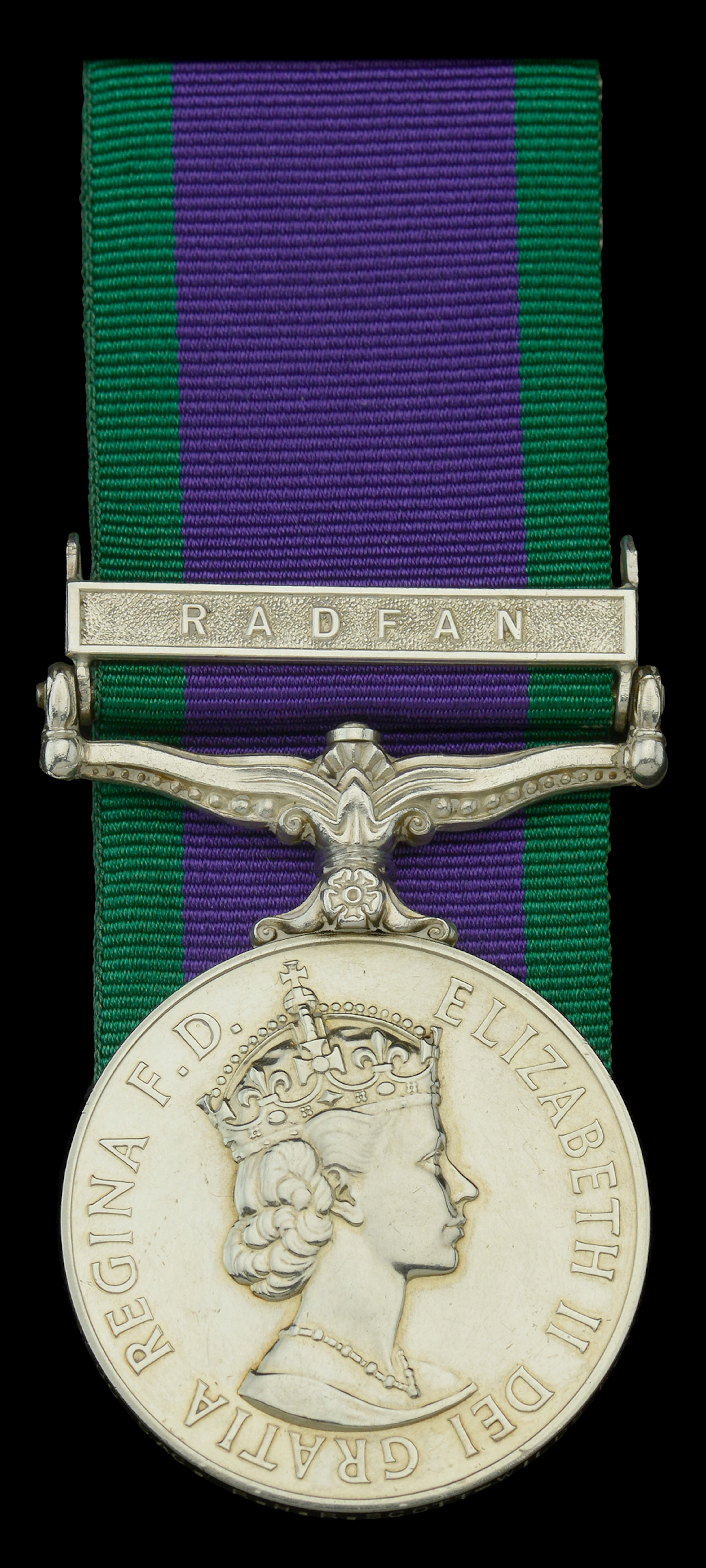 General Service 1962-2007, 1 clasp, Radfan (4264600 SAC. R. H. R.