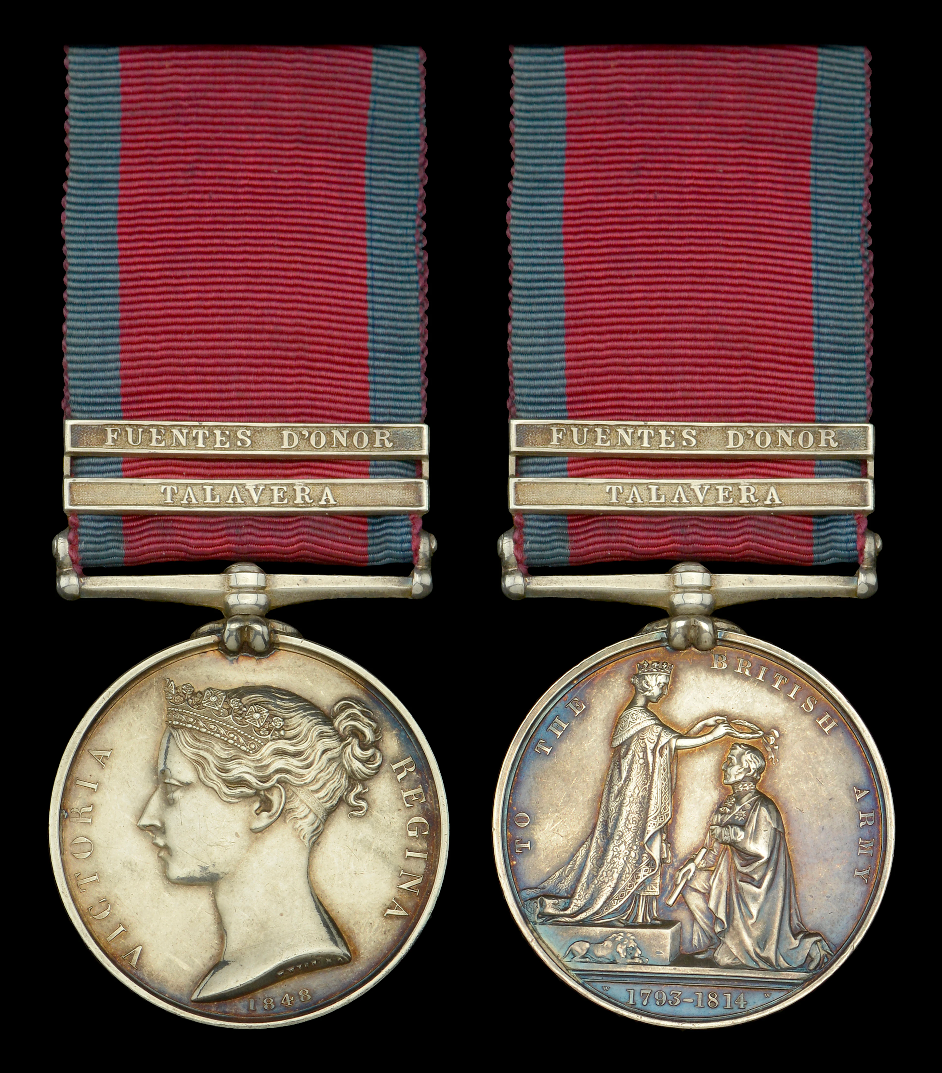 The Military General Service Medal awarded to Major William Elgee