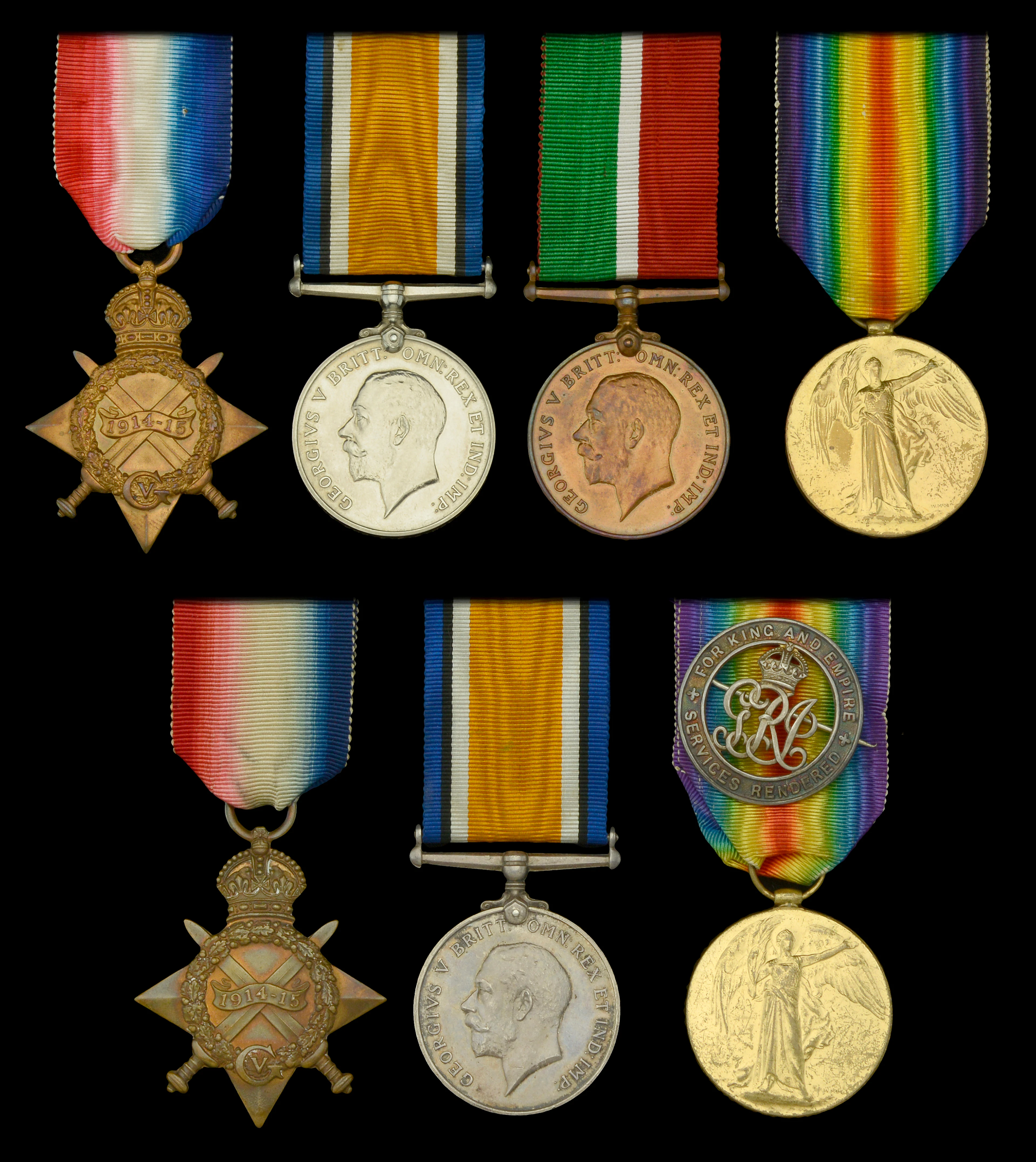 Four: Pioneer A. F. A. Hall, Royal Engineers and Third Engineer, Mercantile