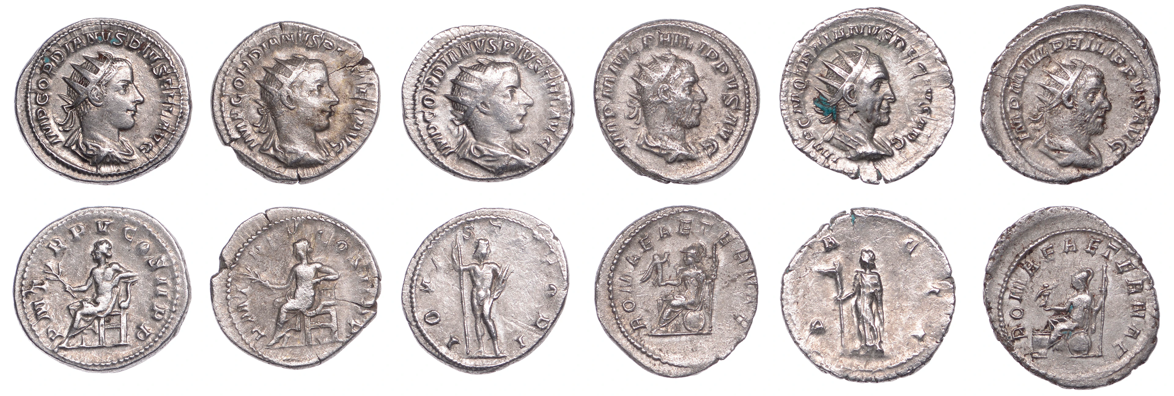 Trajan Decius (249-251), Antoninianus, 249-51, radiate, draped and