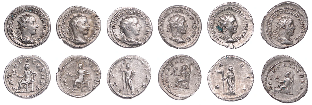 Trajan Decius (249-251), Antoninianus, 249-51, radiate, draped and