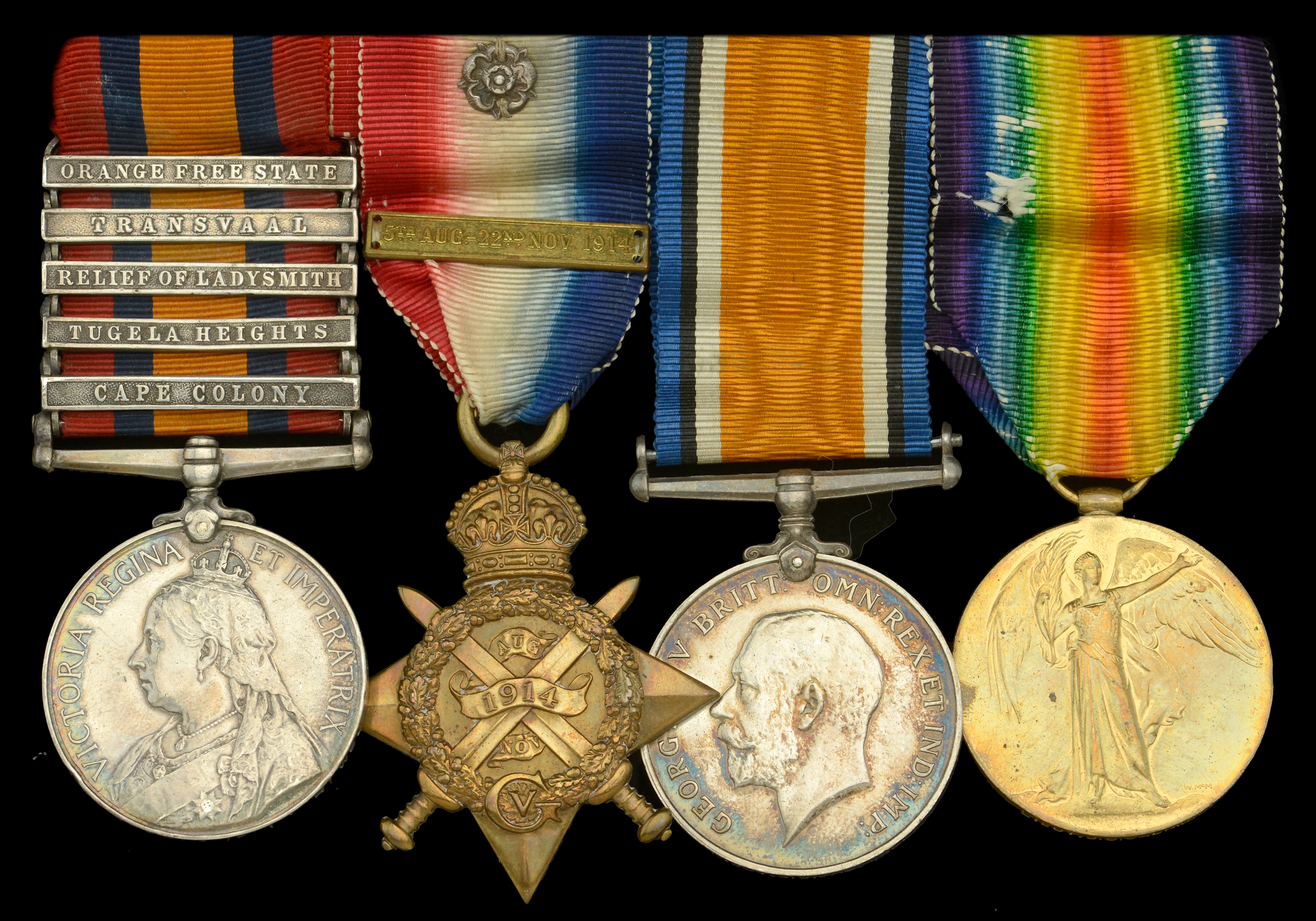 Four: Lieutenant J. O. Caldwell, Royal Welsh Fusiliers, who was wounded