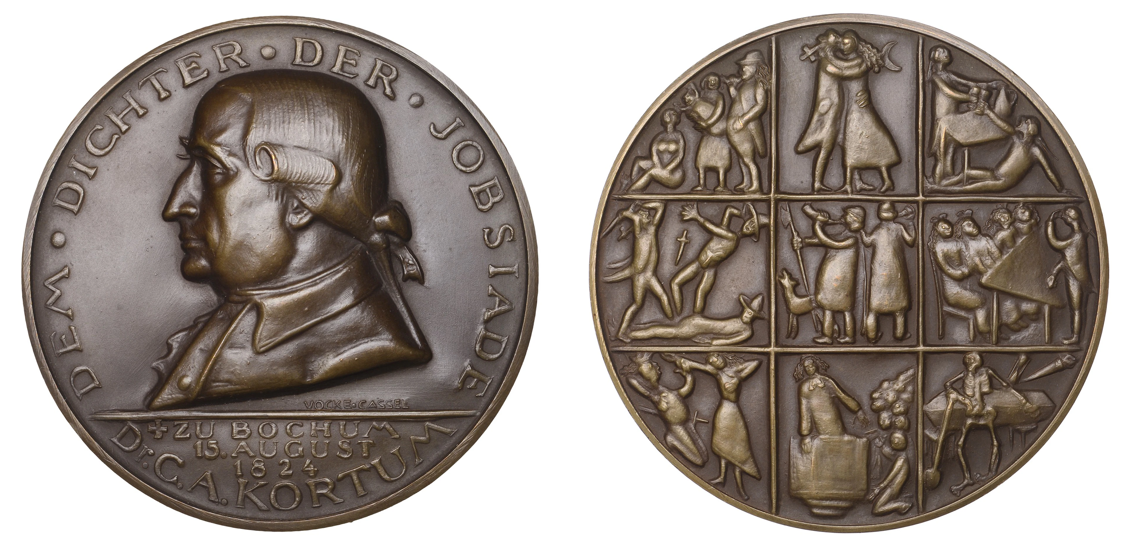 GERMANY, 100. Todestag Karl Arnold Kortums [Centenary of the Death