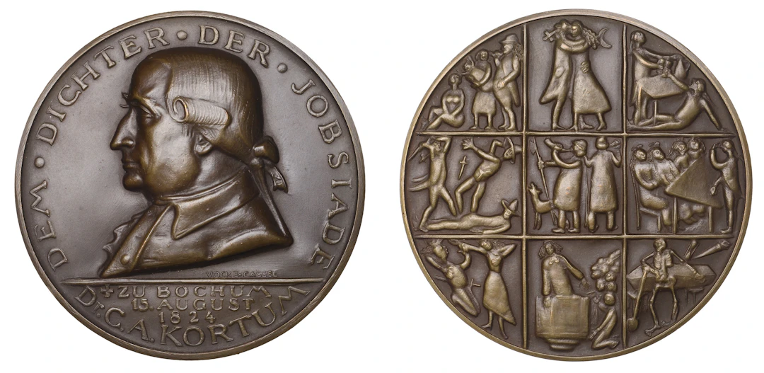GERMANY, 100. Todestag Karl Arnold Kortums [Centenary of the Death