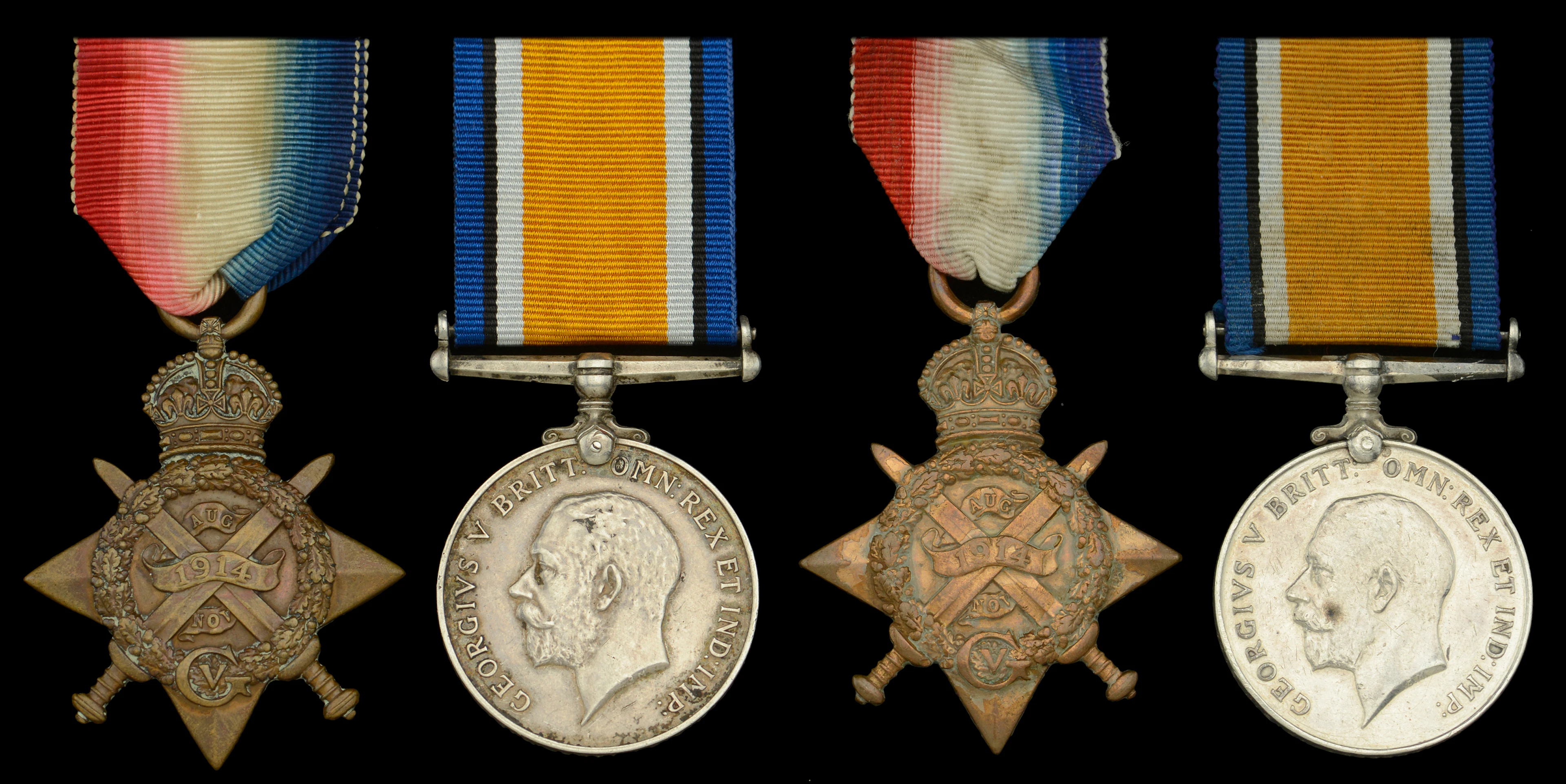 Pair: Private A. Lloyd, 4th (Denbighshire) Battalion, Royal Welsh