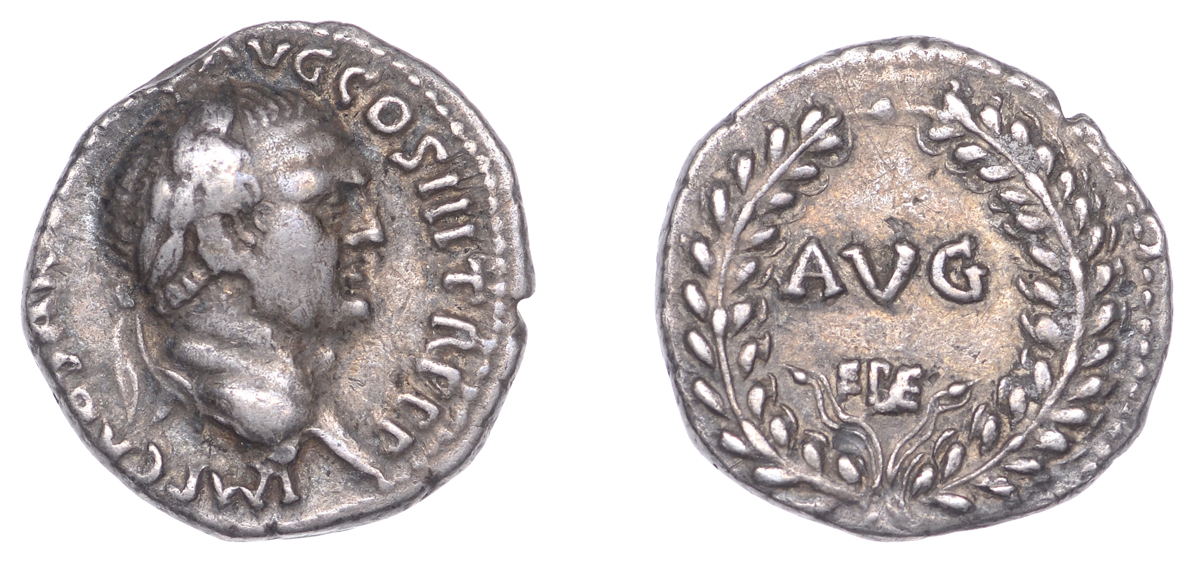 Vespasian (69-79), Denarius, 71, laureate head right, imp caesar [vespas]