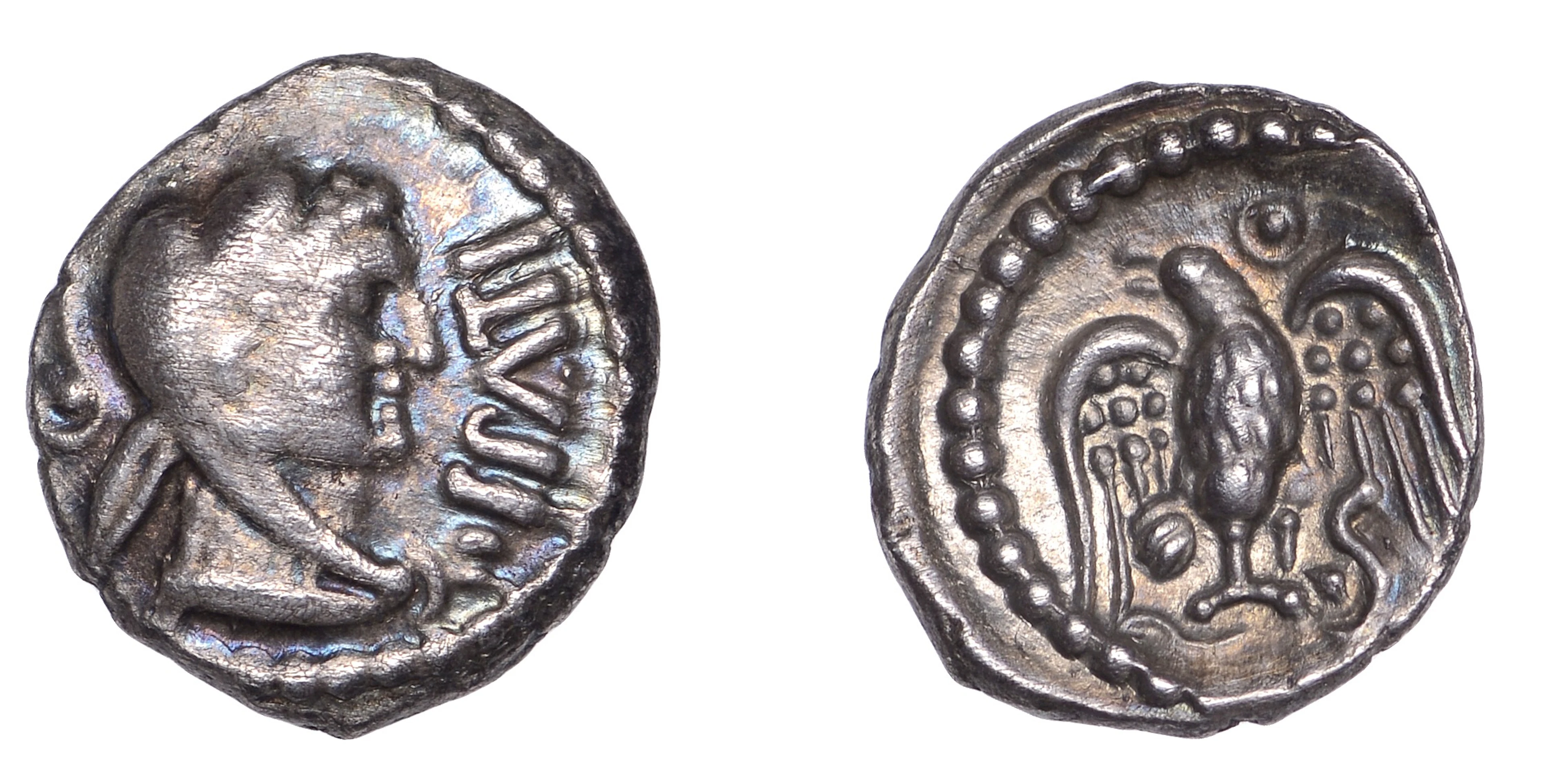 British Iron Age, ATREBATES and REGNI, Epaticcus (c. AD 20-40), silver