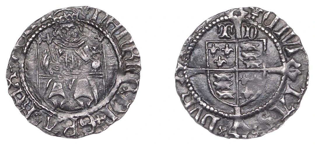Henry VIII (1509-1547), First coinage, Penny, Durham, Bp Thomas Ruthall