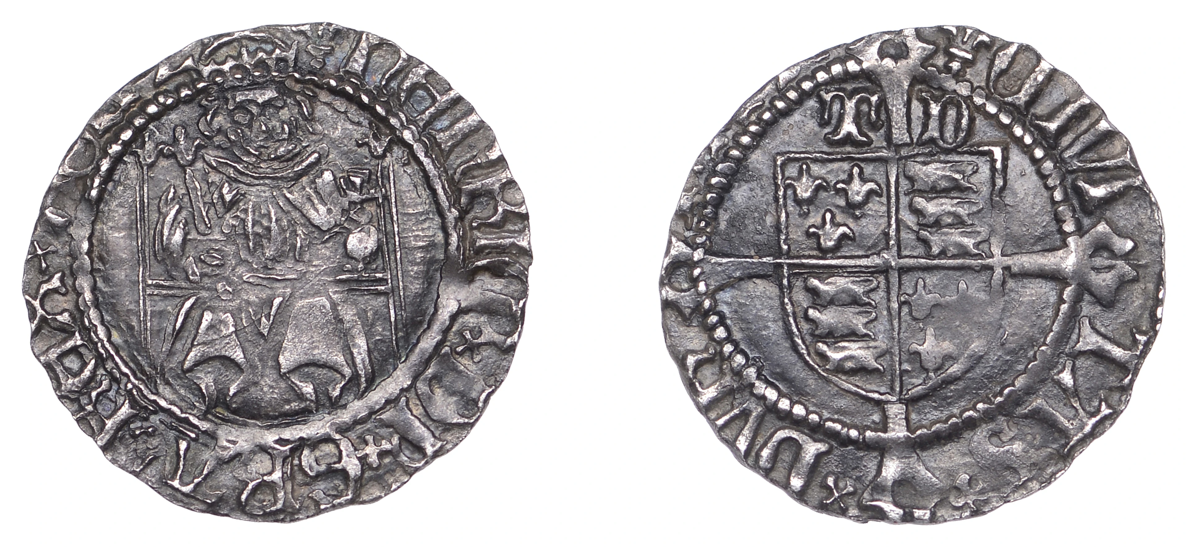 Henry VIII (1509-1547), First coinage, Penny, Durham, Bp Thomas Ruthall