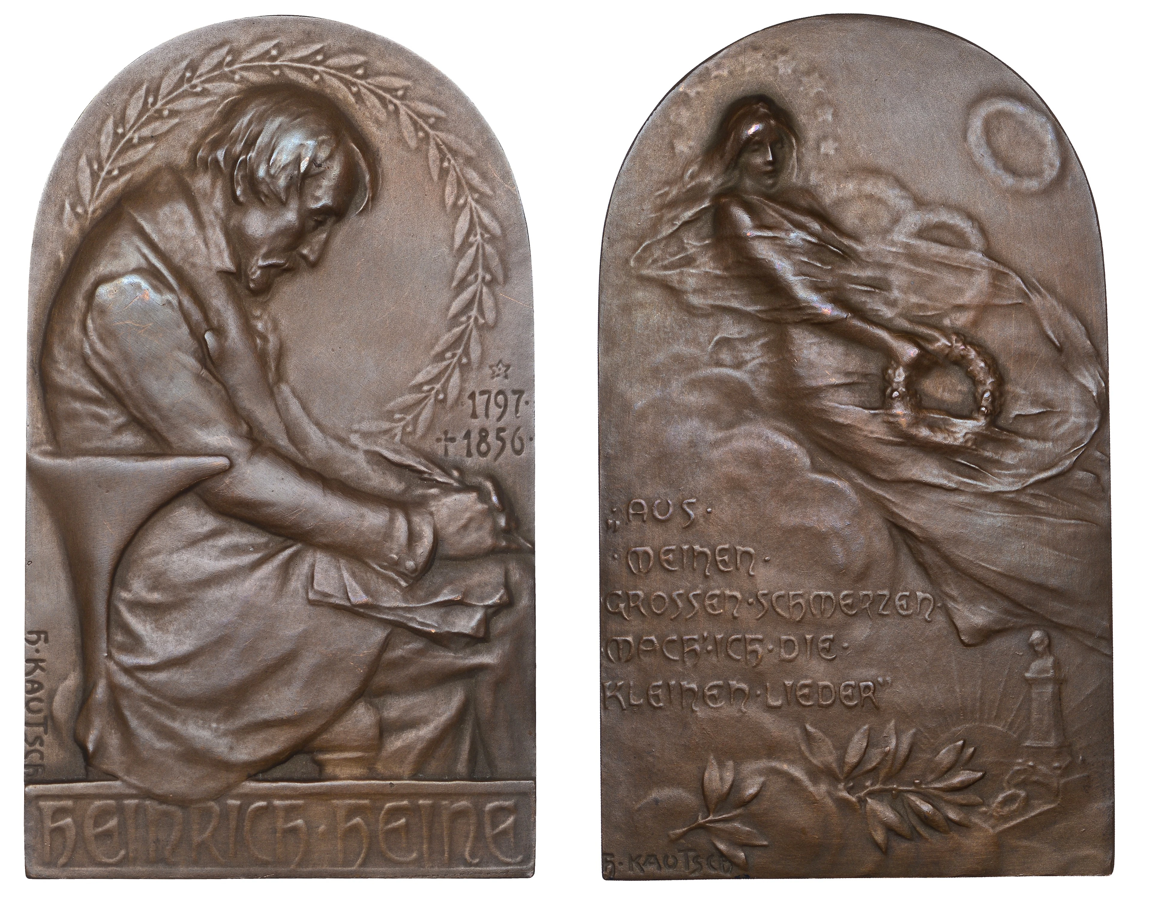 GERMANY, Hundertster Geburtstag von Heinrich Heine [Centenary of the