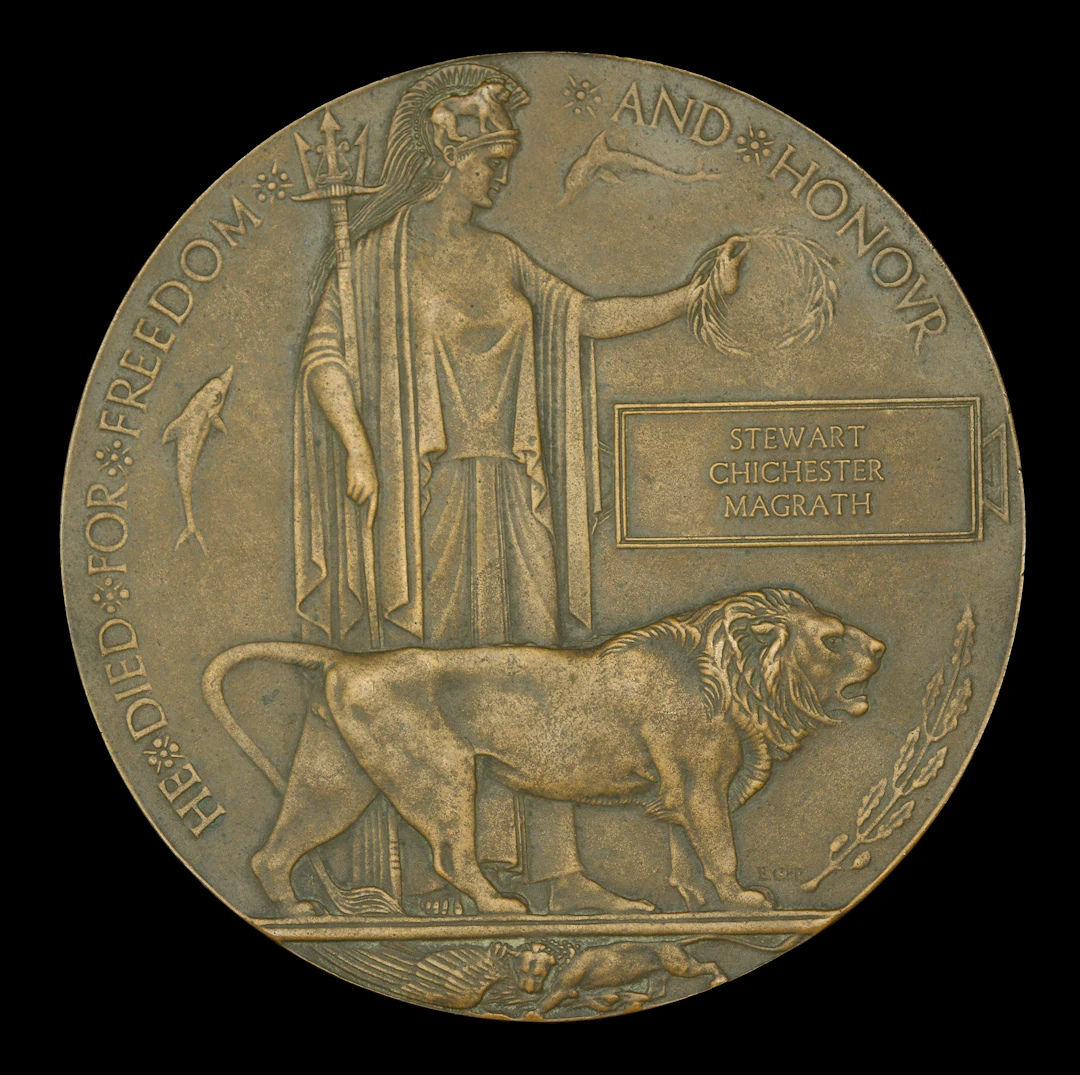 The Great War Memorial Plaque to Lieutenant-Commander S. C. Magrath