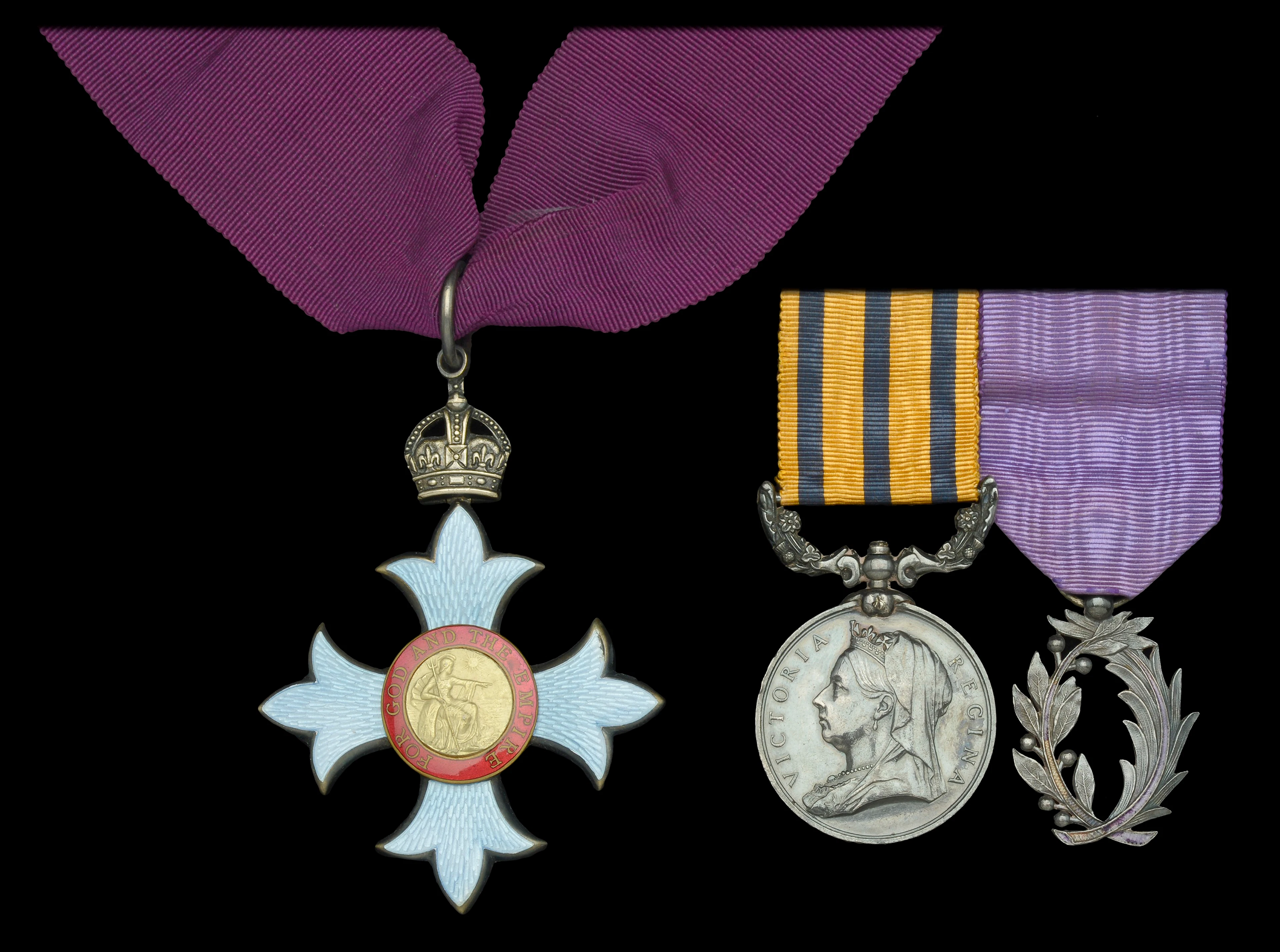 An interesting ‘Great War’ C.B.E. group of three awarded to Mr Frank