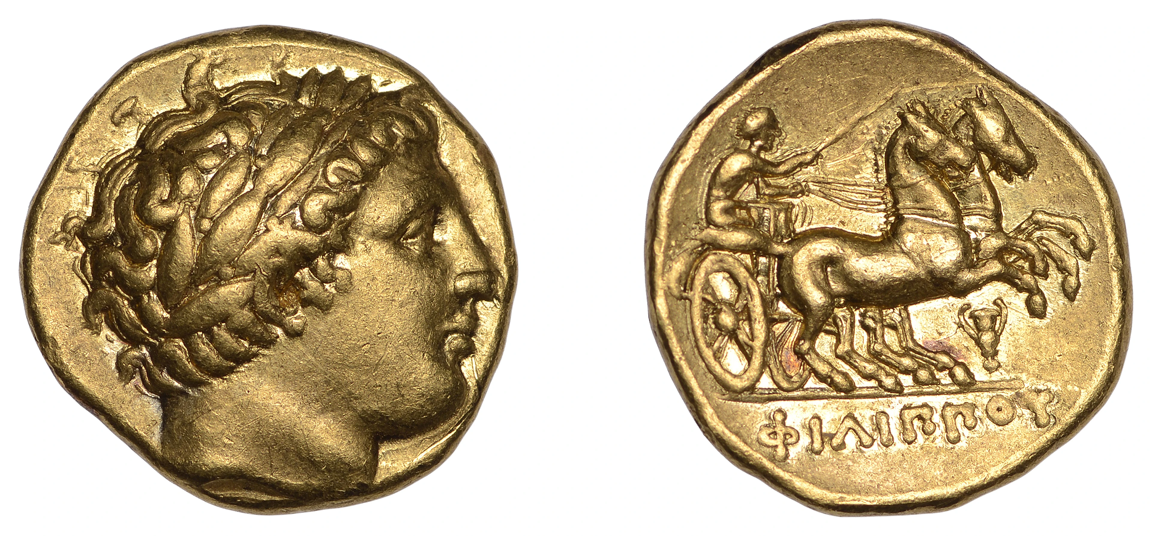 Kings of Macedonia, Philip II - Alexander III (c. 340-328), gold Stater