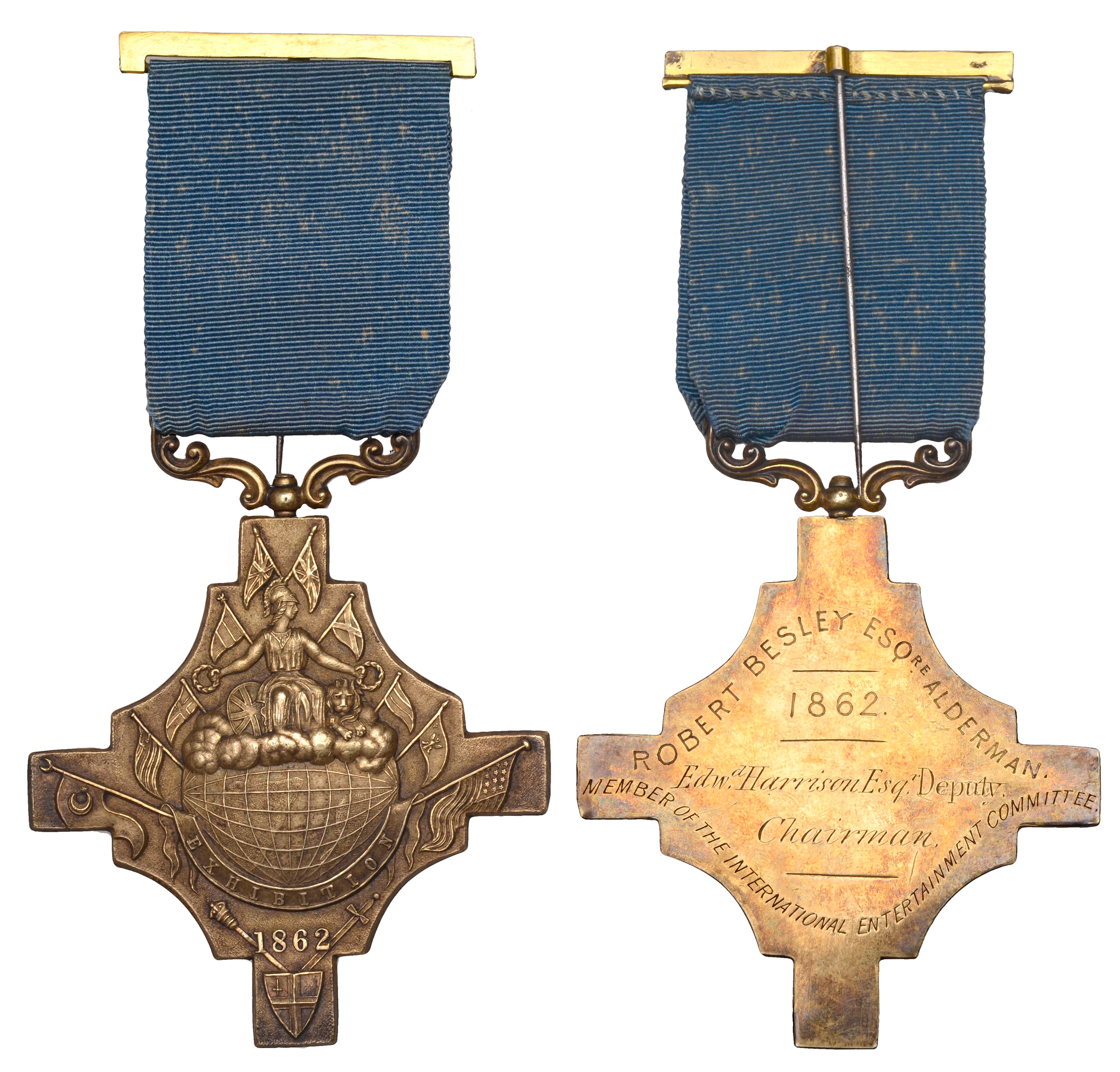 International Exhibition, South Kensington, London, 1862, a cruciform