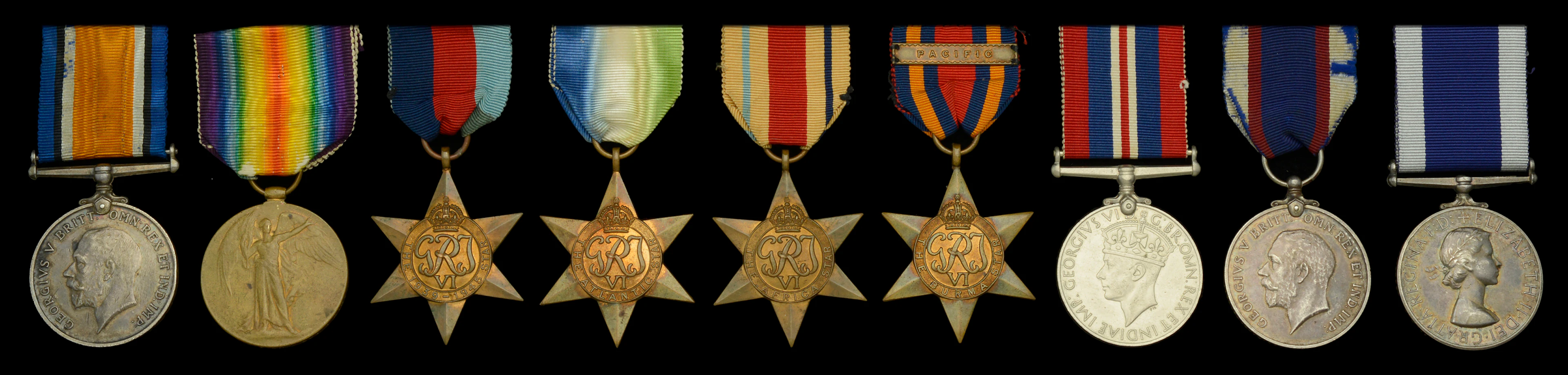 Family Group: Eight: Able Seaman G. E. D. Coram, Royal Navy and Royal