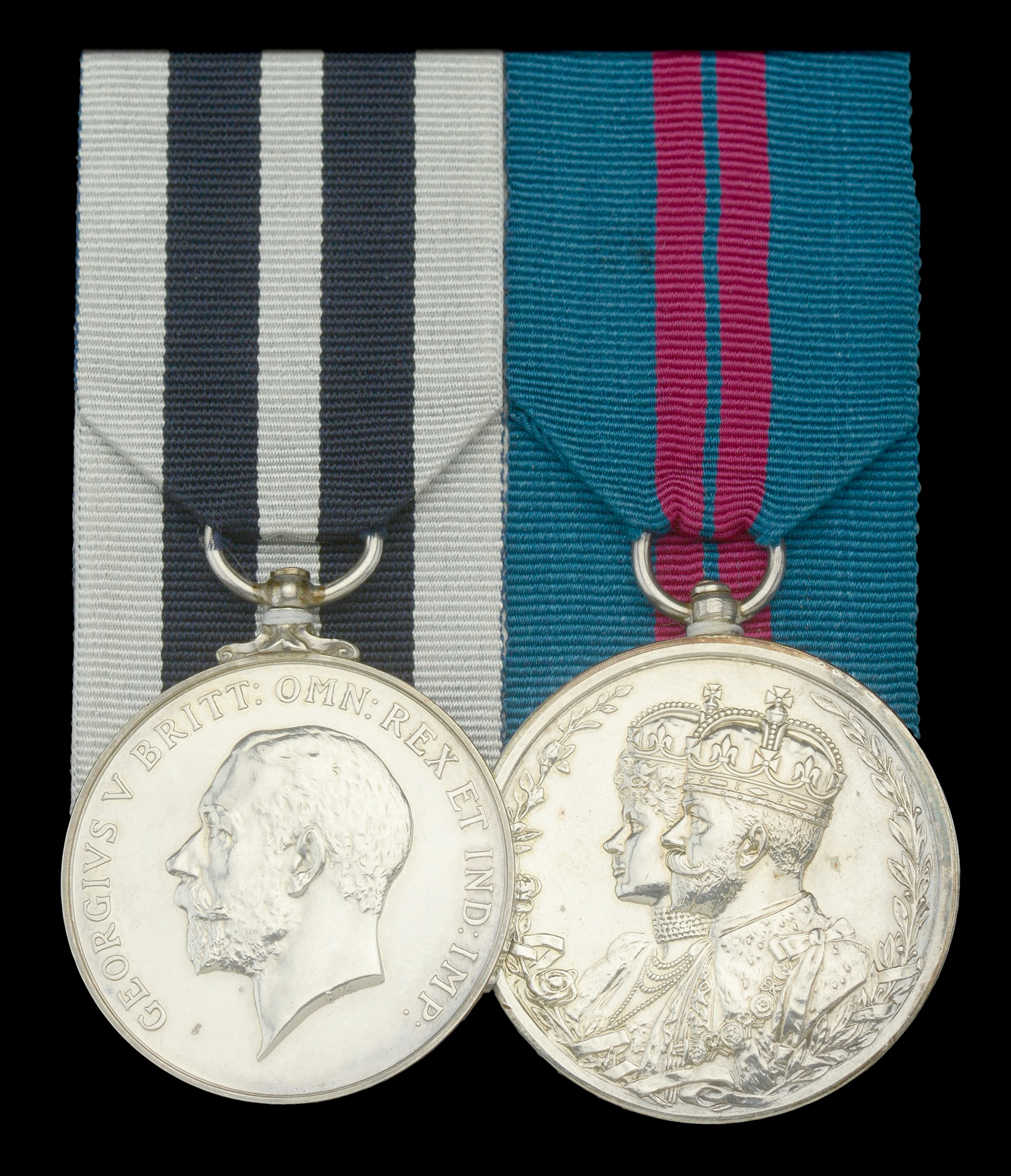 A Great War ‘India’ K.P.M. pair awarded to Deputy Inspector-General
