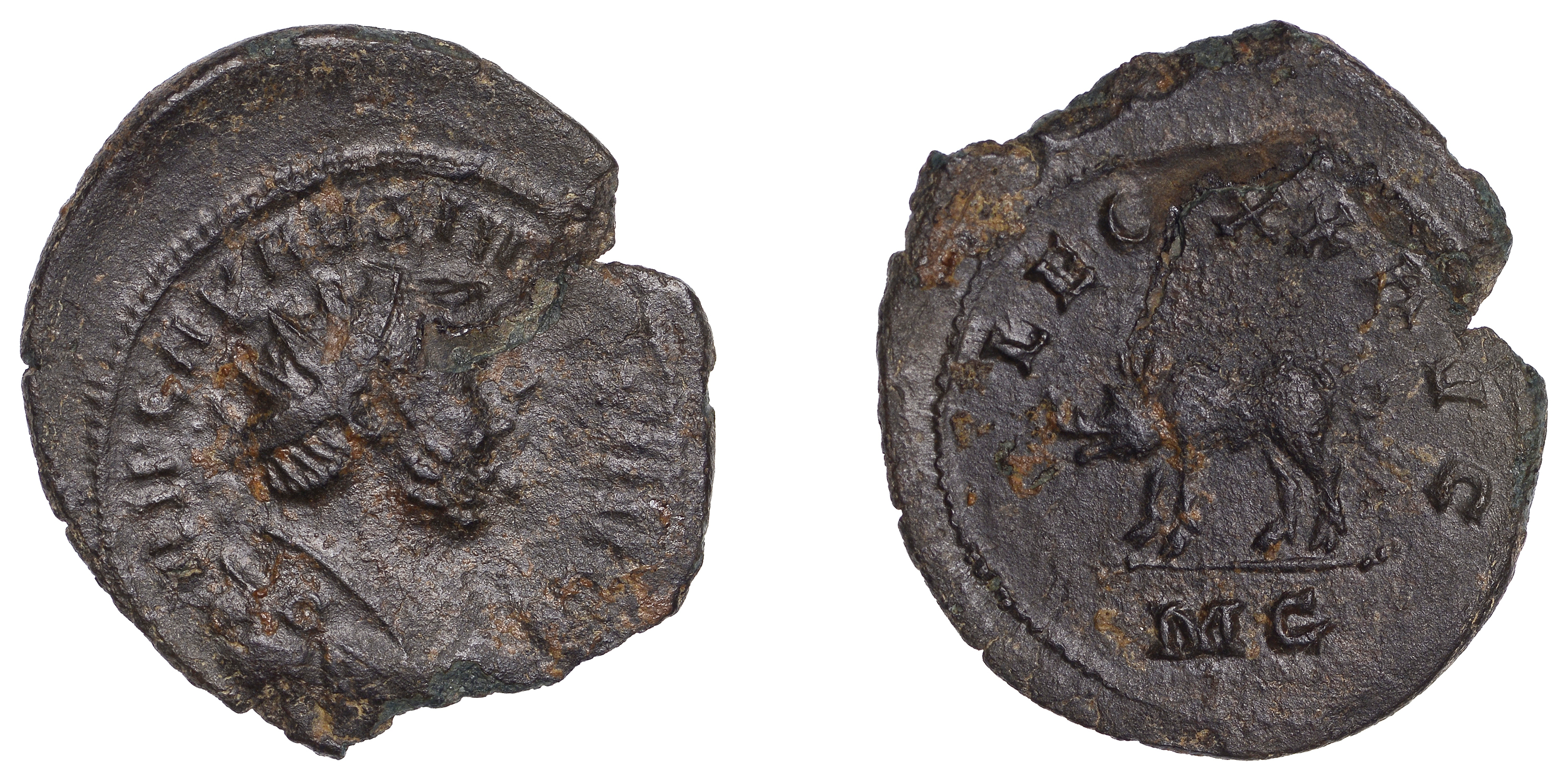 Carausius (286-293), Antoninianus, 287-90, MC minted, radiate and