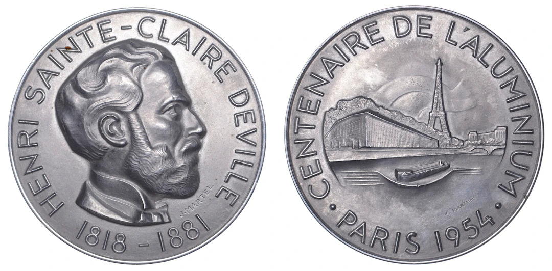 FRANCE, Centenaire de l’Industrie de l’Aluminium, Paris, 1954, an