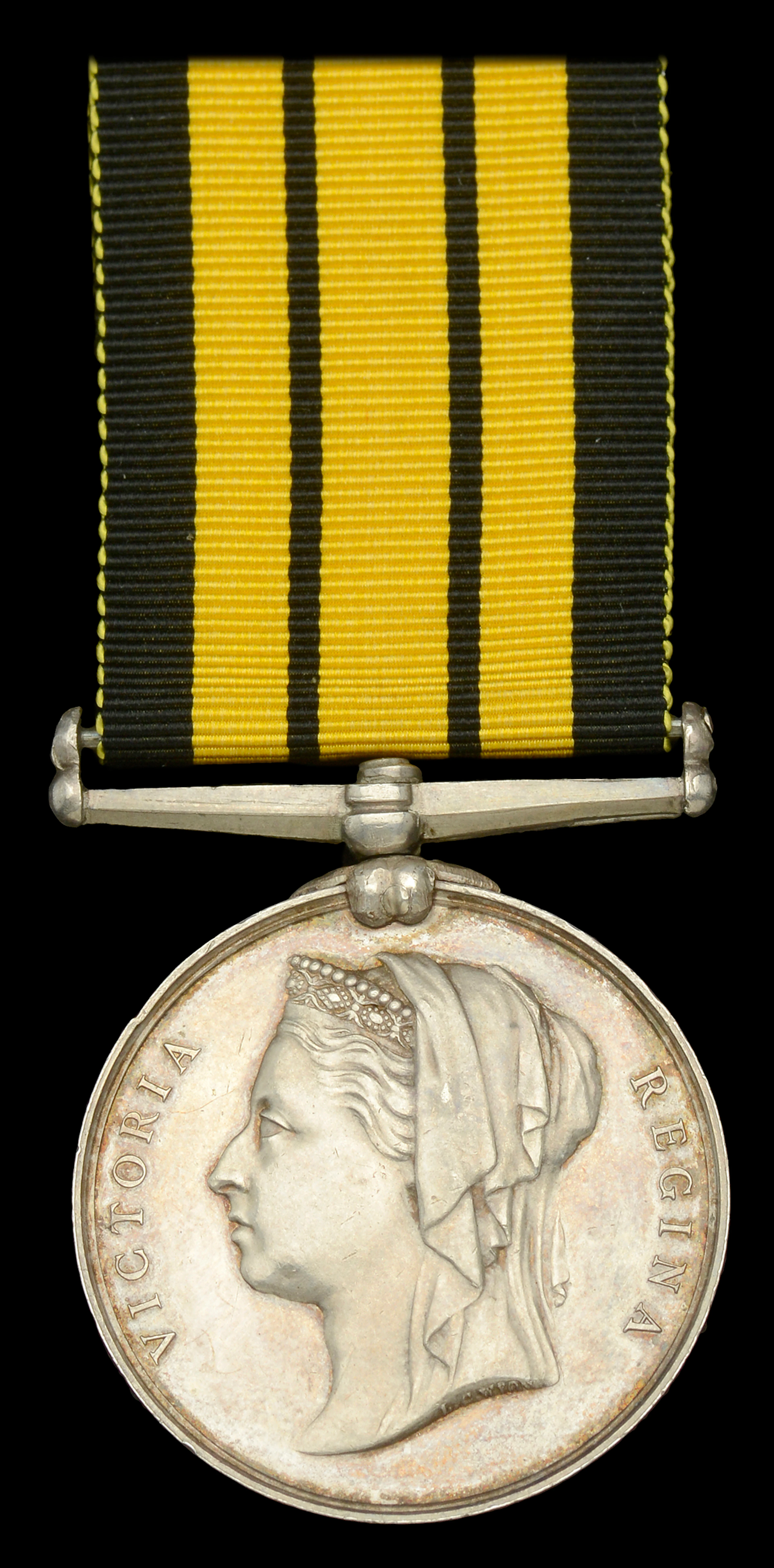 Ashantee 1873-74, no clasp (T. Vickery, Engr. River Volta. 1873-4)