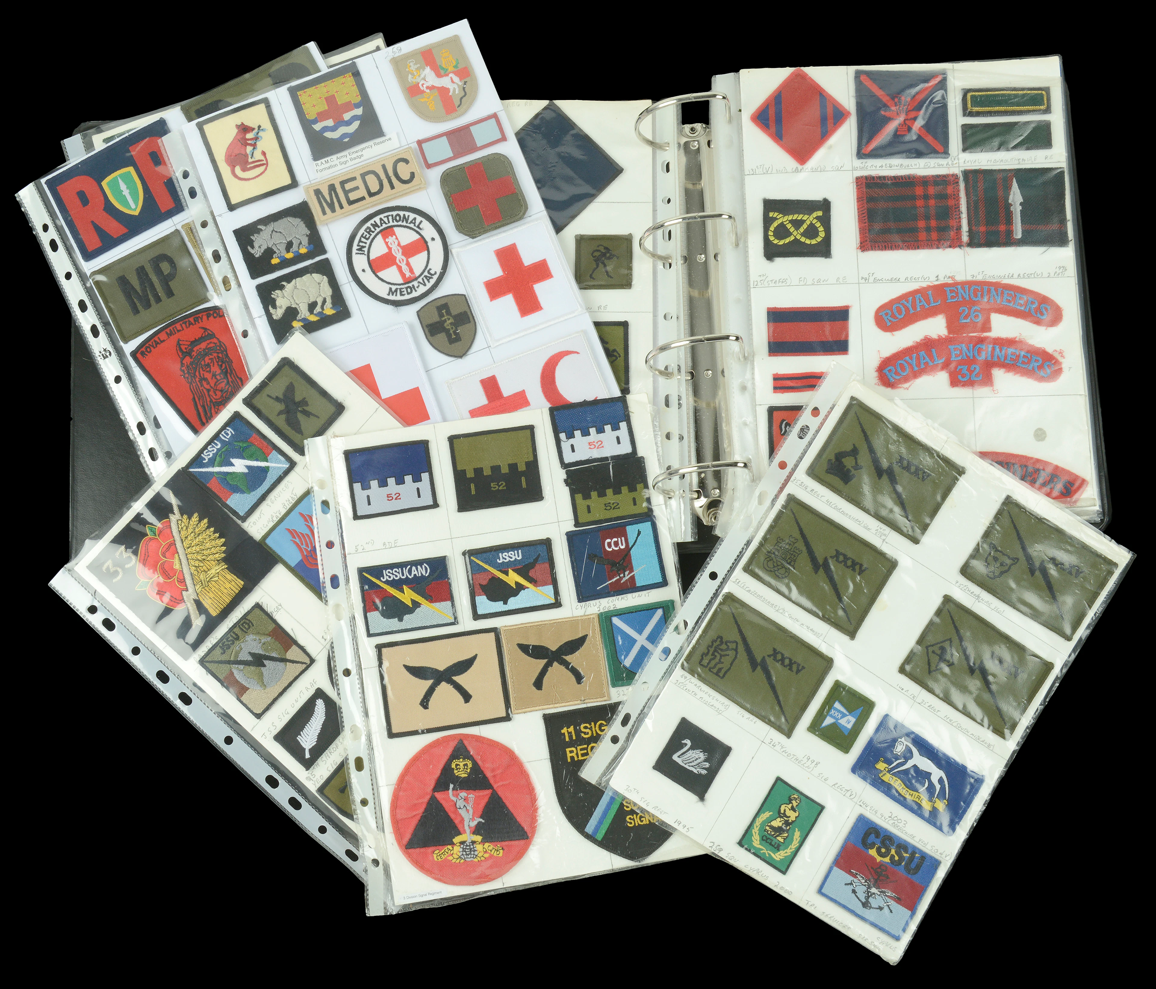Assorted Formation Insignia. A very good, comprehensive and extensive