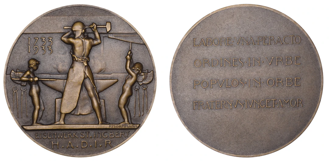 GERMANY/FRANCE, 200-Jahrfeier des Eisenwerks Sankt Ingbert [Bicentenary