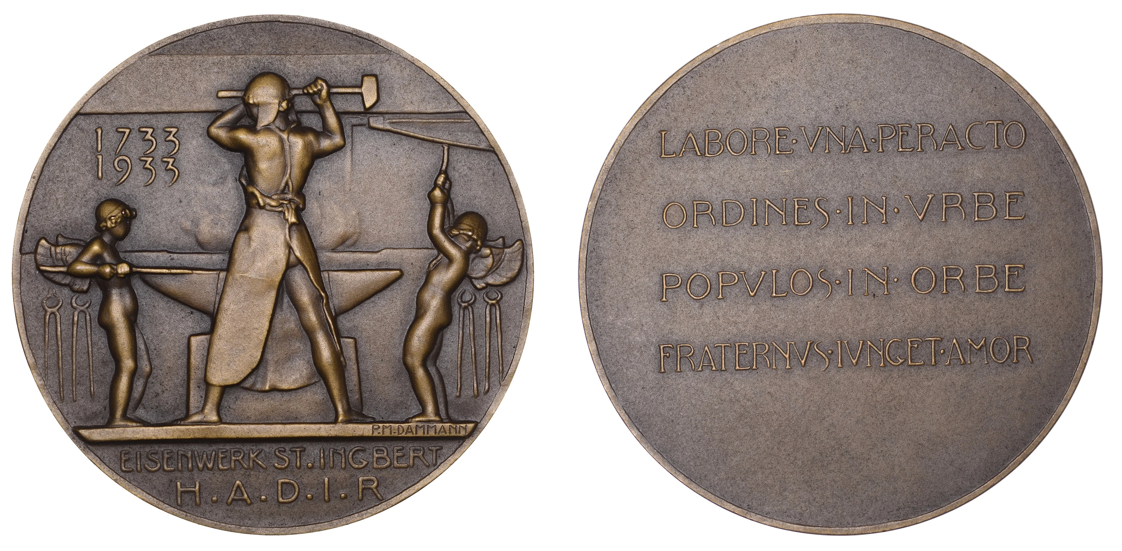 GERMANY/FRANCE, 200-Jahrfeier des Eisenwerks Sankt Ingbert [Bicentenary