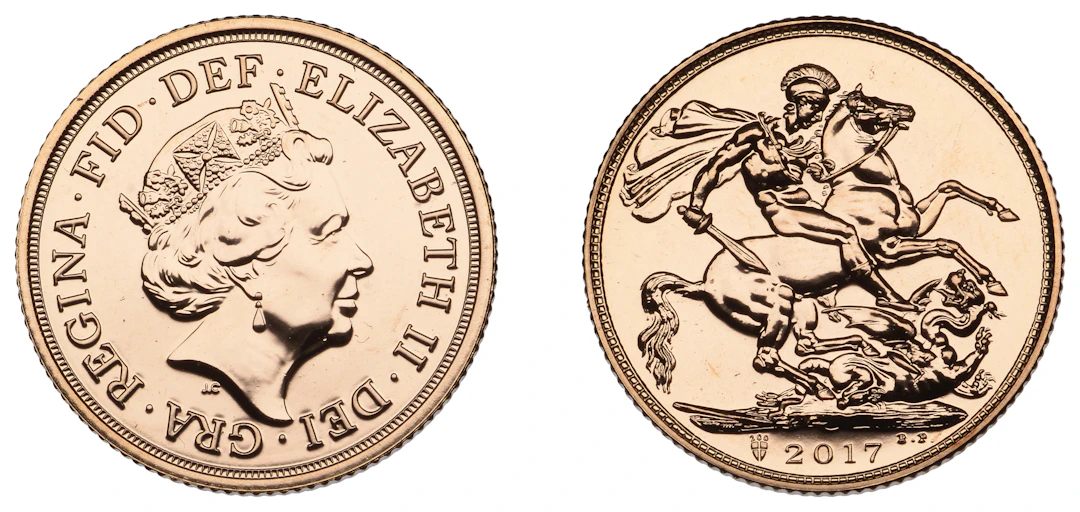 Elizabeth II (1952-2022), Decimal issues, Proof Sovereign, 2017. In