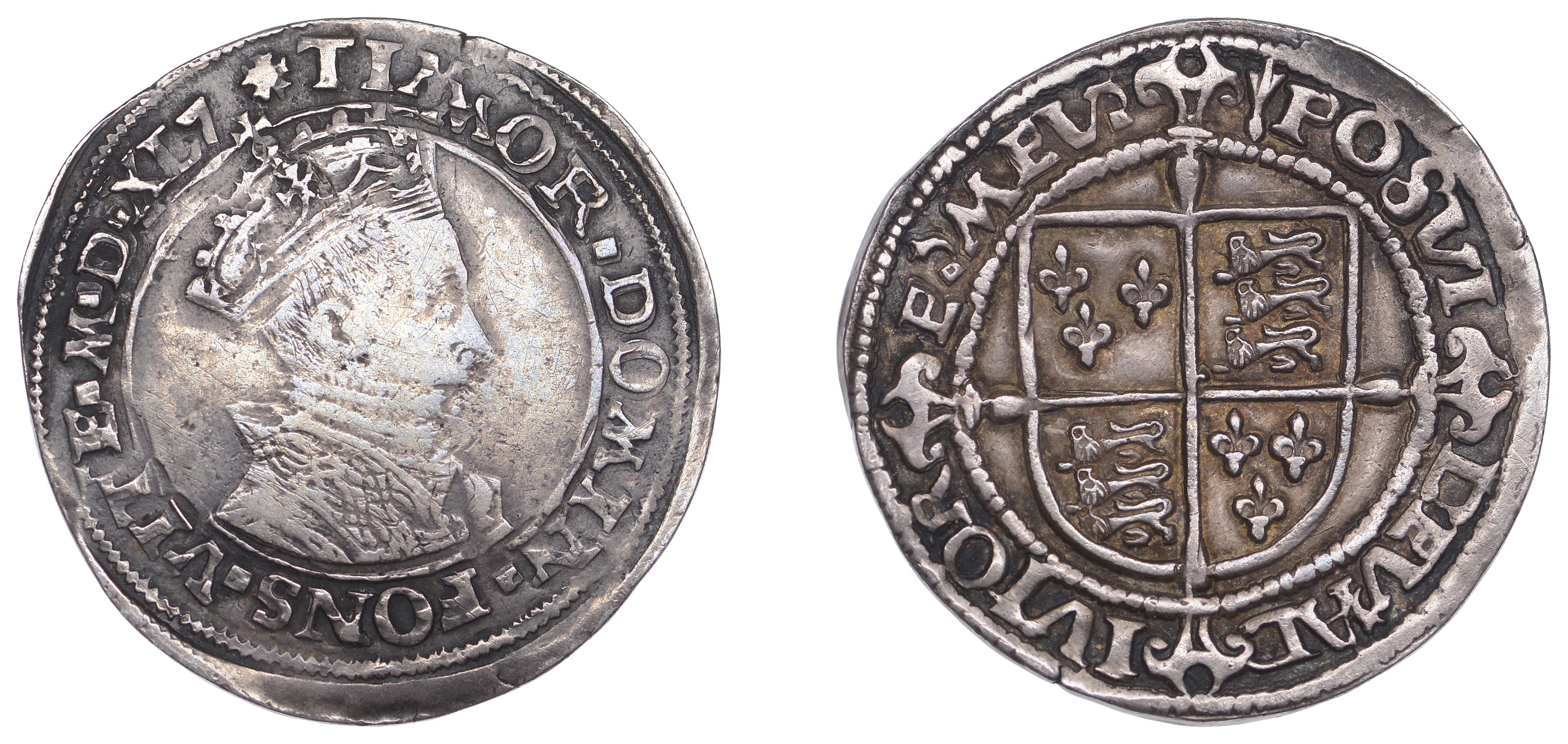 Edward VI (1547-1553), First period, Pattern Shilling, mdxl7 [1547]