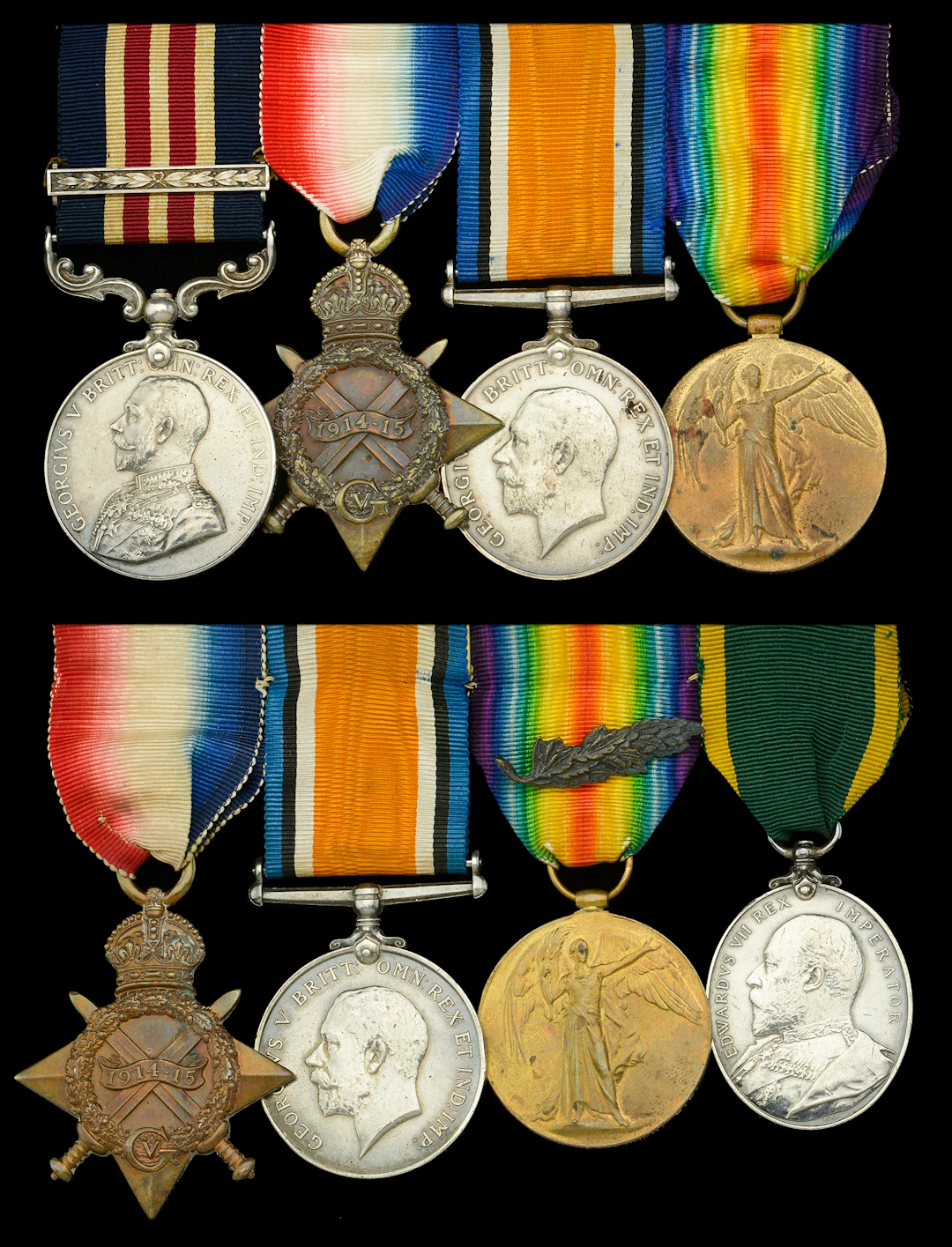 Family Group: A Great War ‘Western Front’ M.M. and Second Award Bar