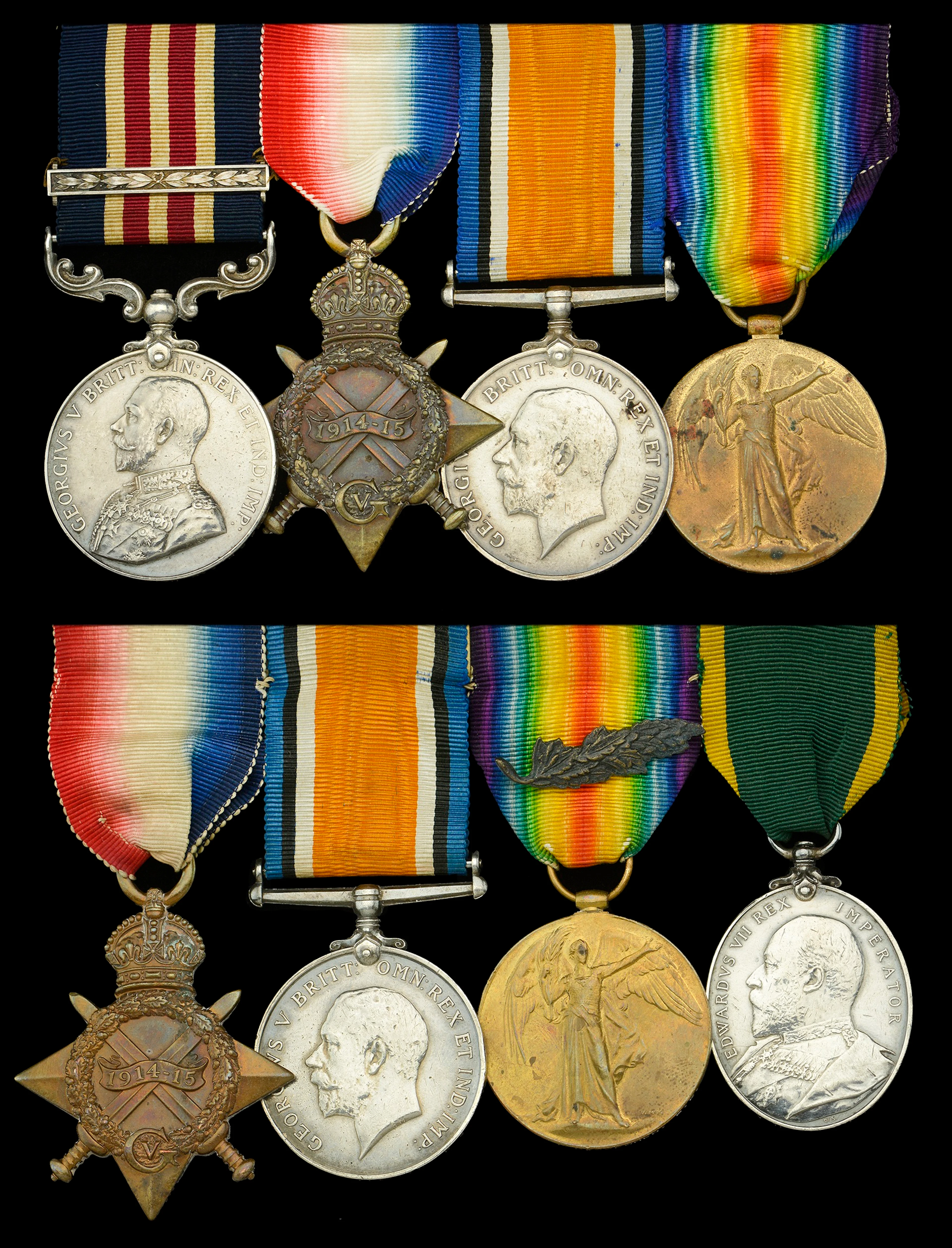 Family Group: A Great War ‘Western Front’ M.M. and Second Award Bar